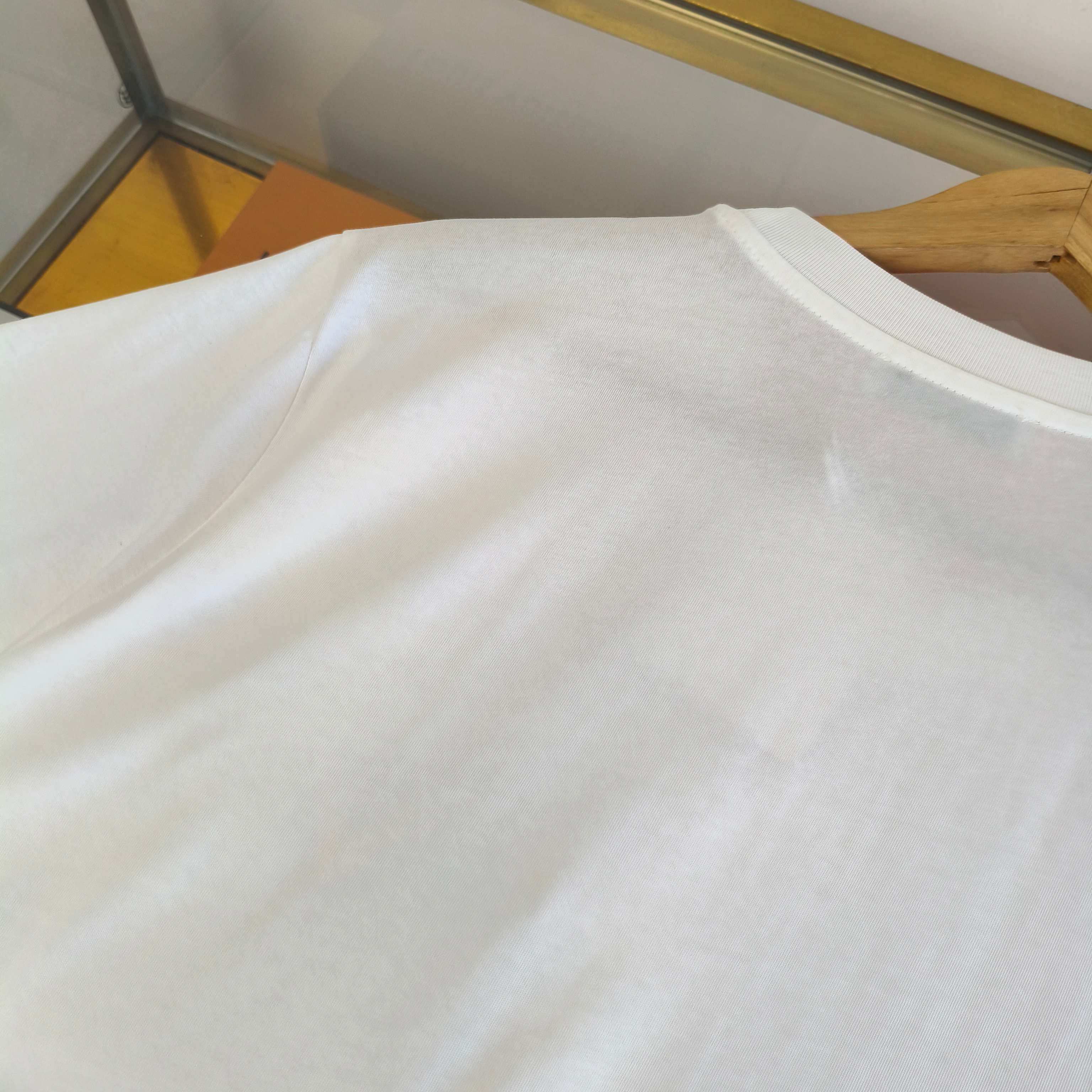 White and Black T-Shirt - FashionHype.xyz