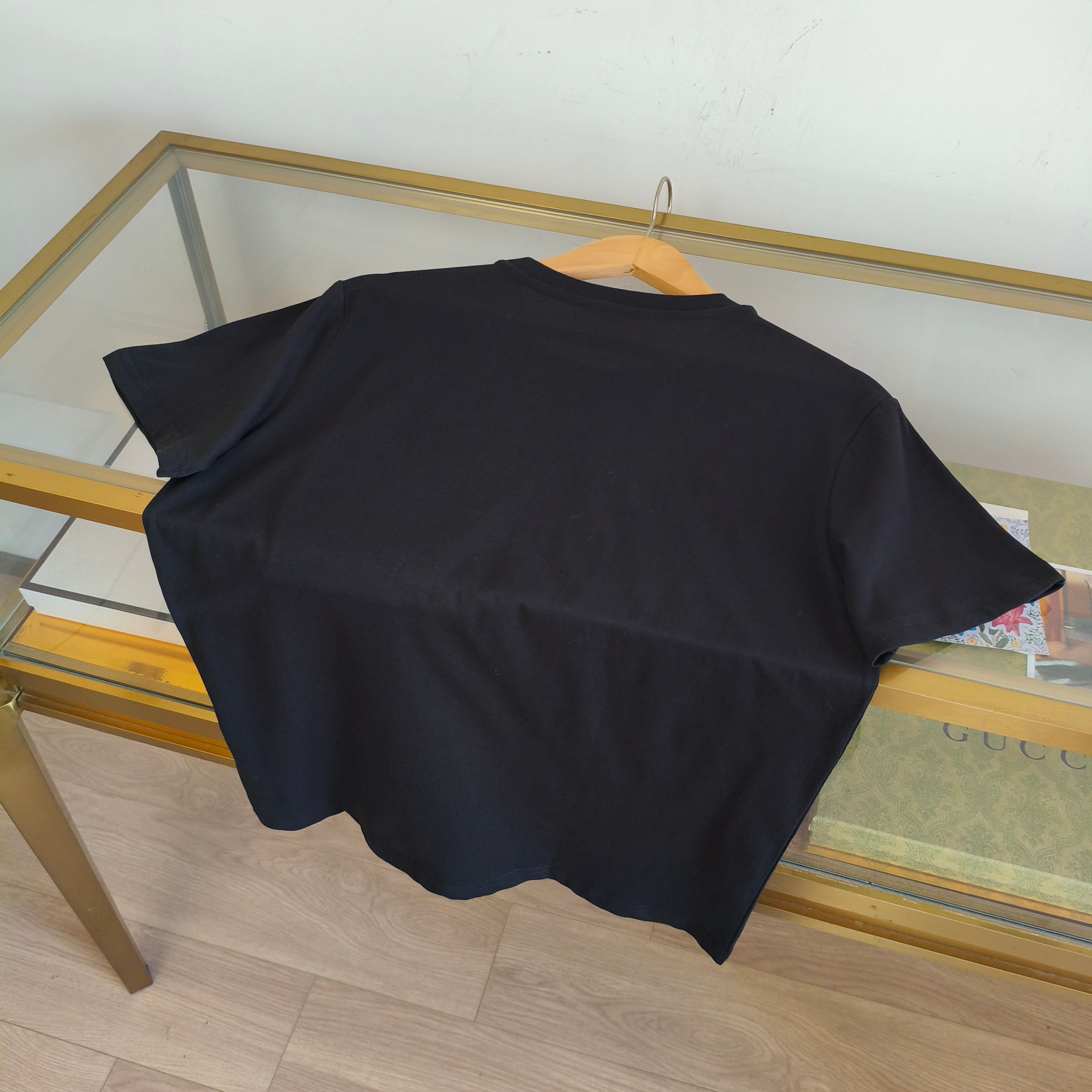 White and Black T-Shirt - FashionHype.xyz