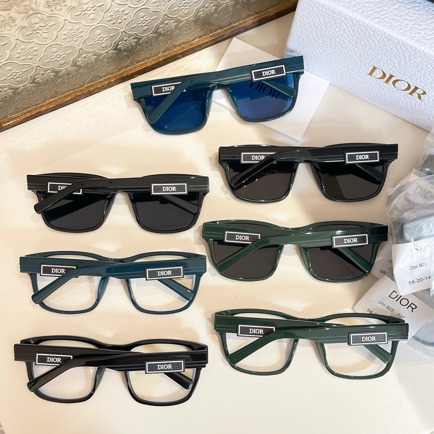 Multi-Colors Sunglass - Size (58-20-145)