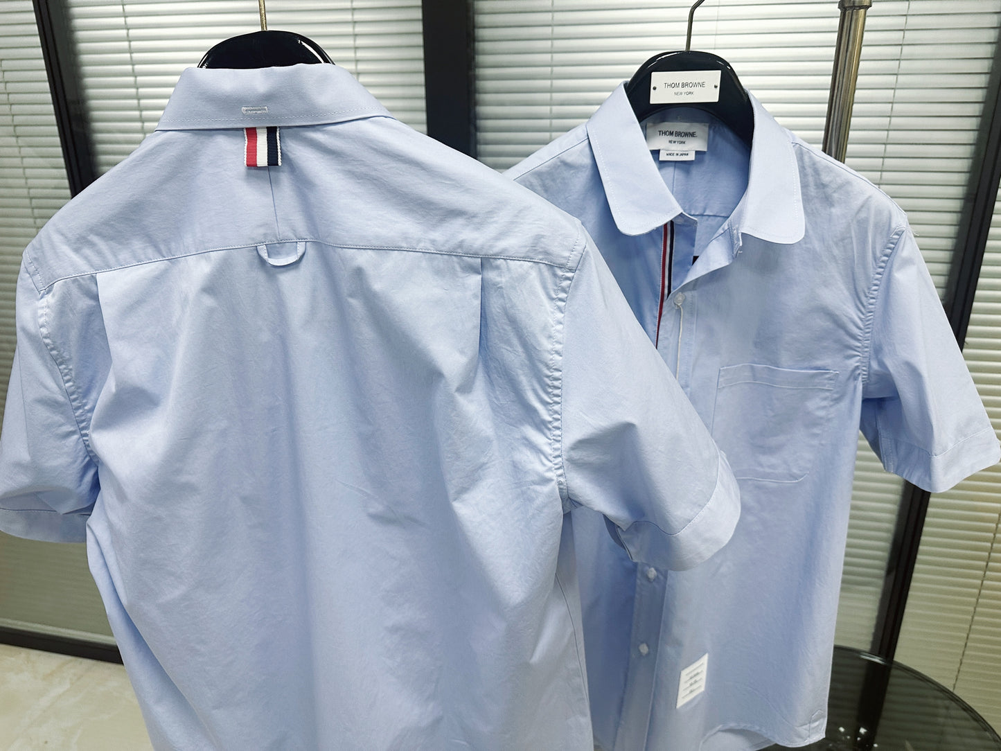 Blue and White Shirt - FashionHype.xyz