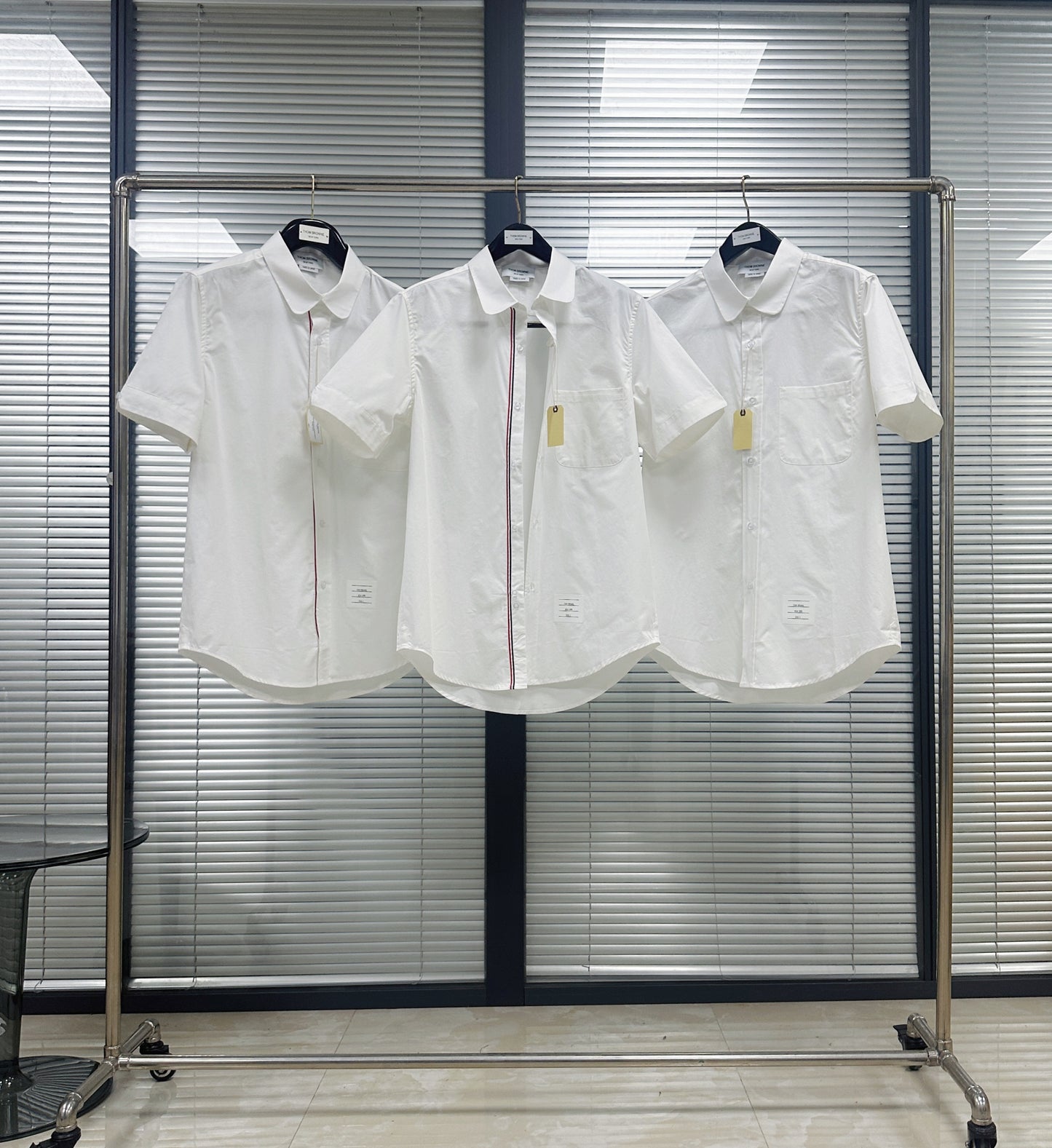 Blue and White Shirt - FashionHype.xyz