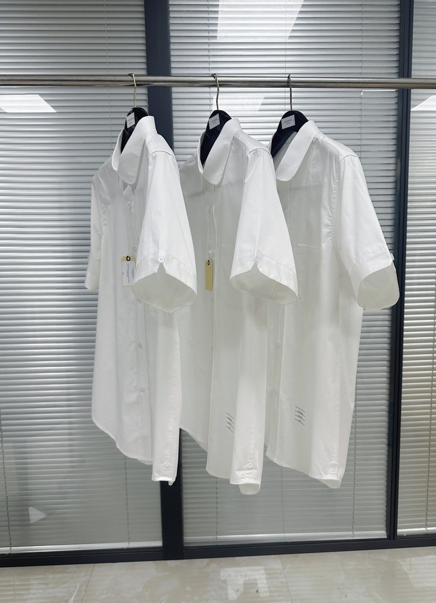 Blue and White Shirt - FashionHype.xyz