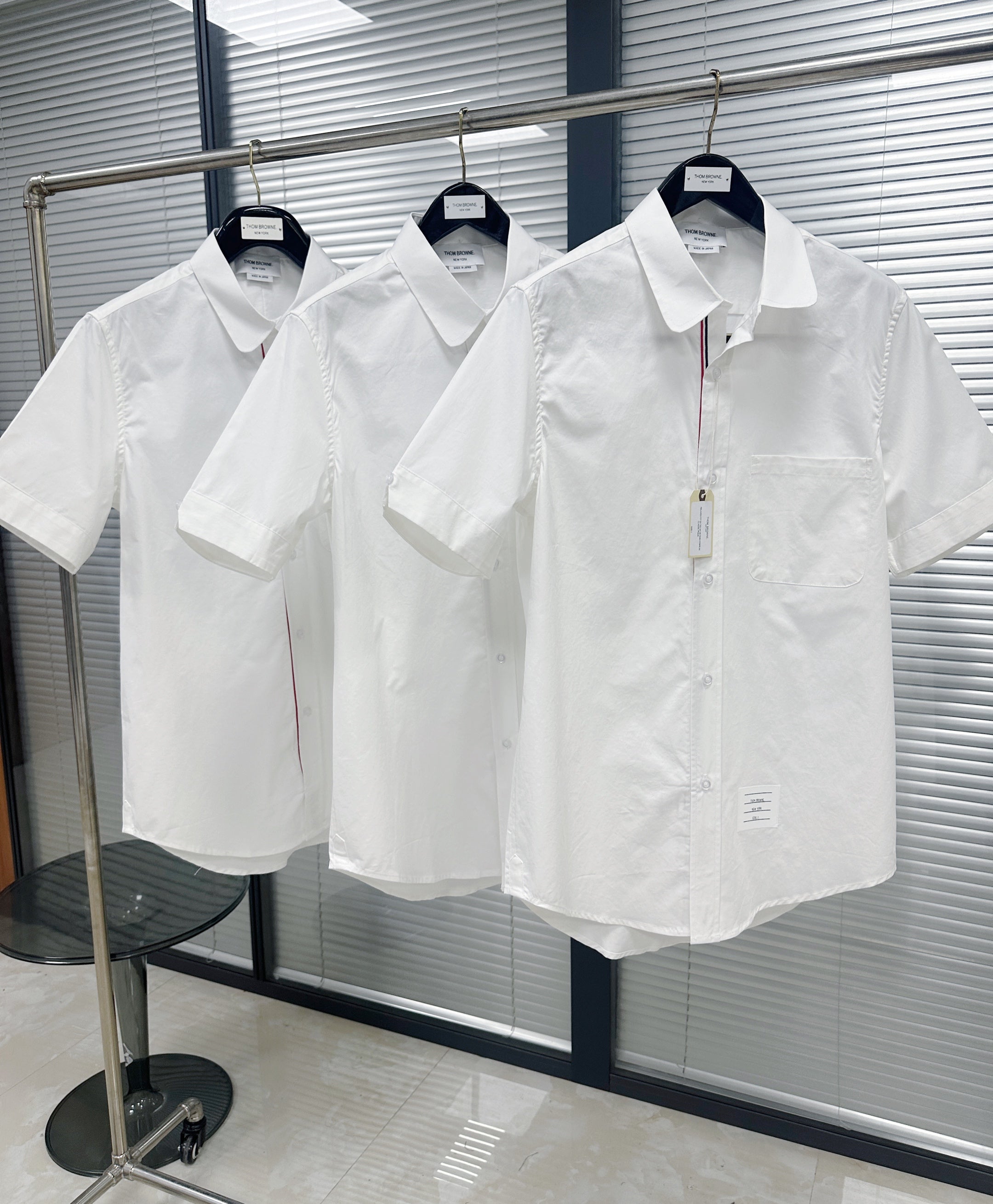 Blue and White Shirt - FashionHype.xyz