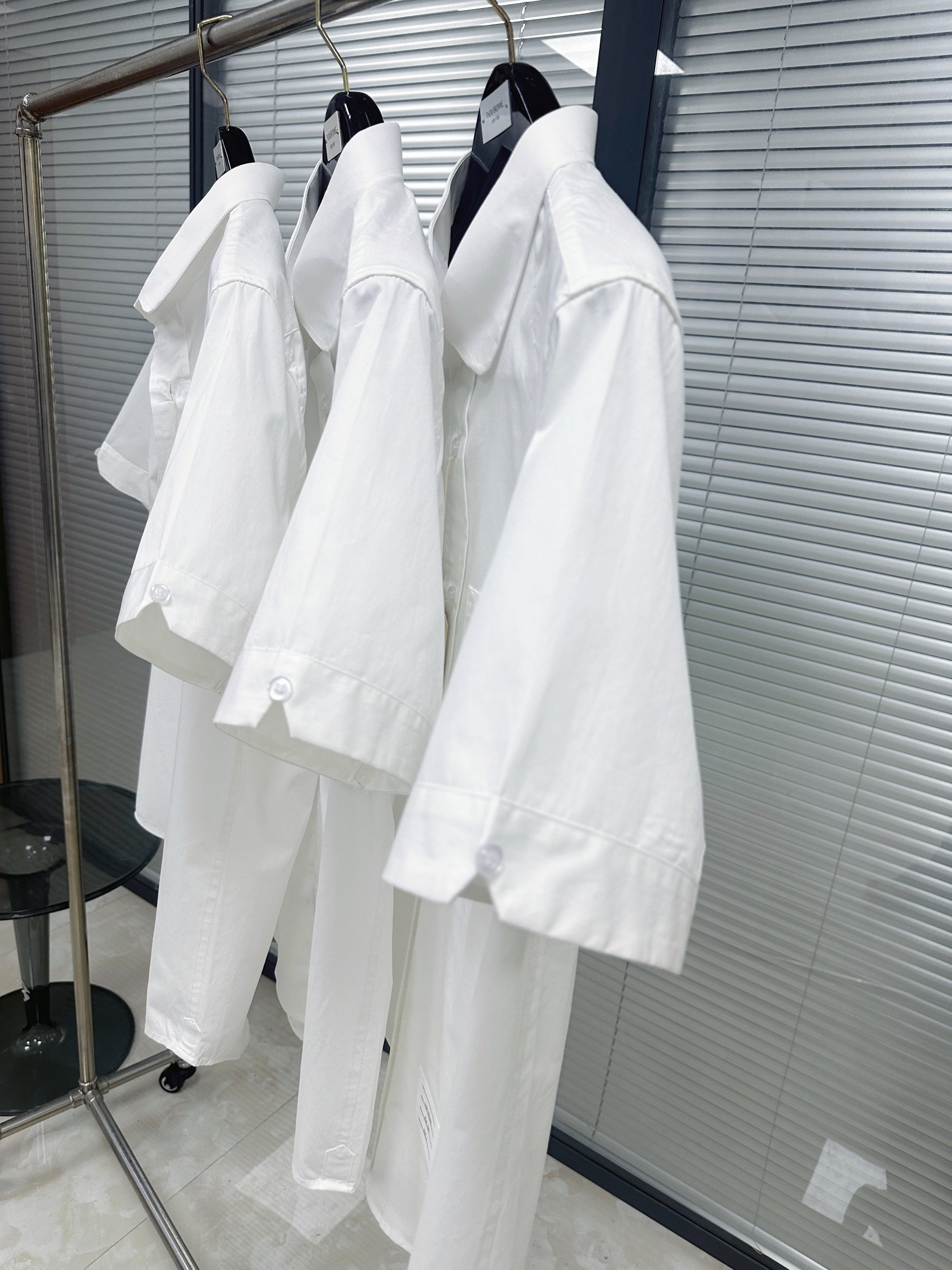 Blue and White Shirt - FashionHype.xyz
