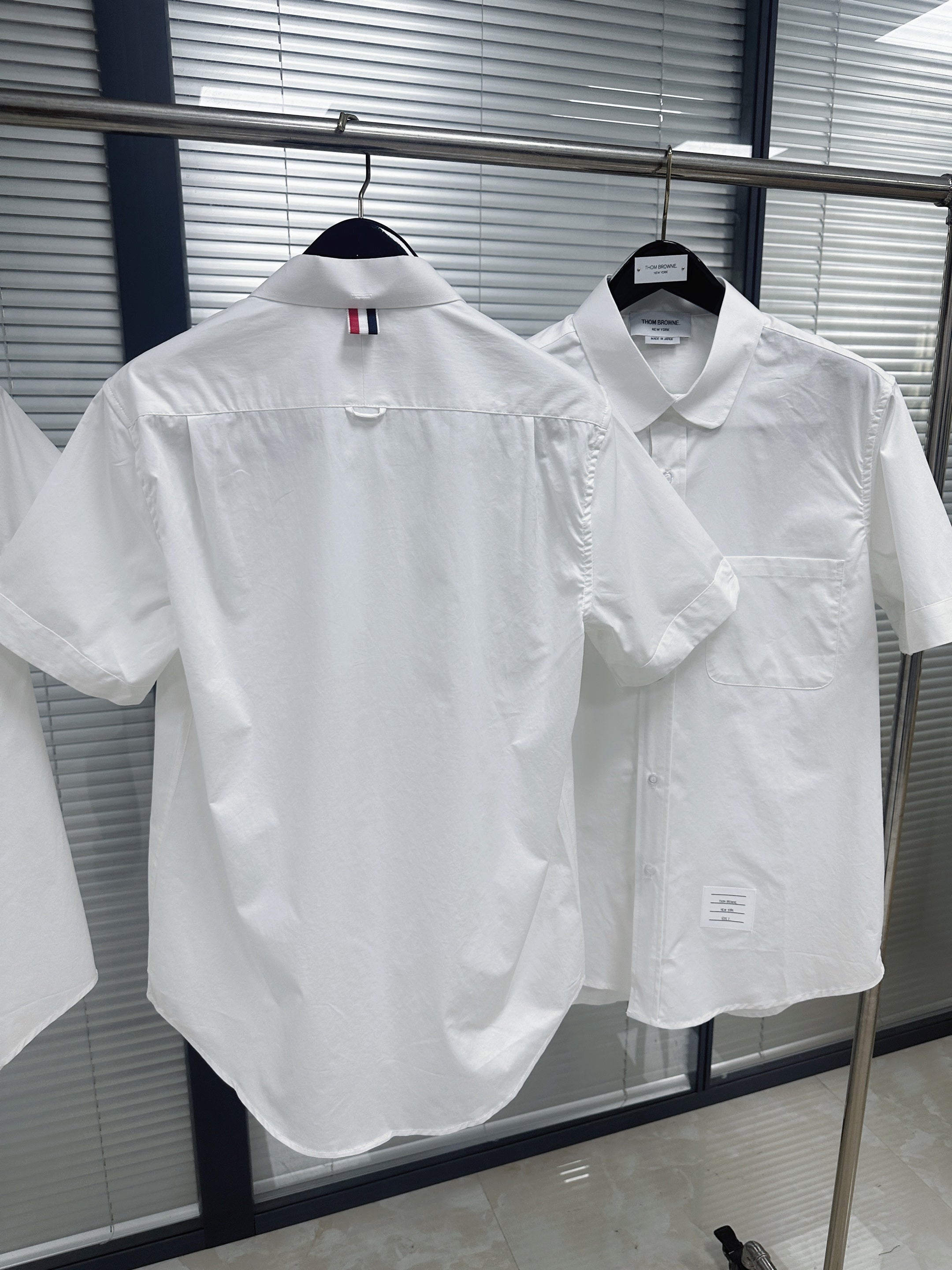 Blue and White Shirt - FashionHype.xyz