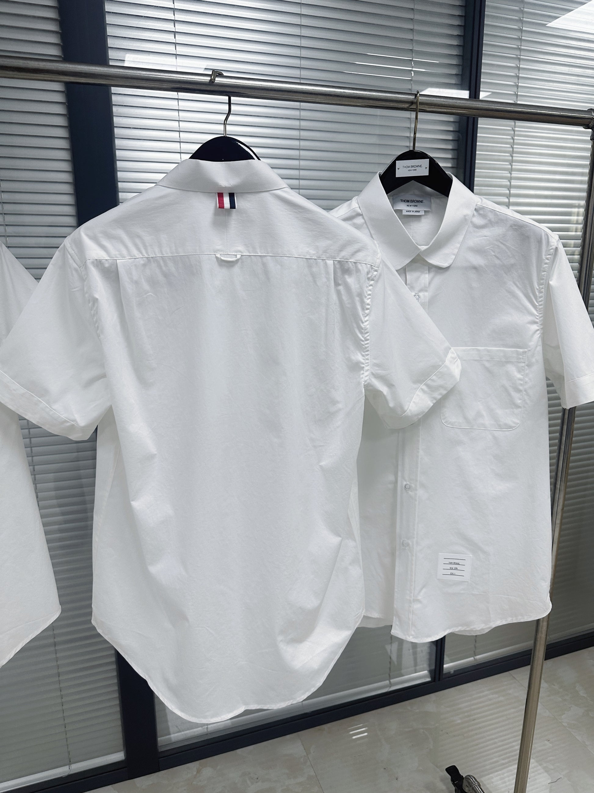 Blue and White Shirt - FashionHype.xyz