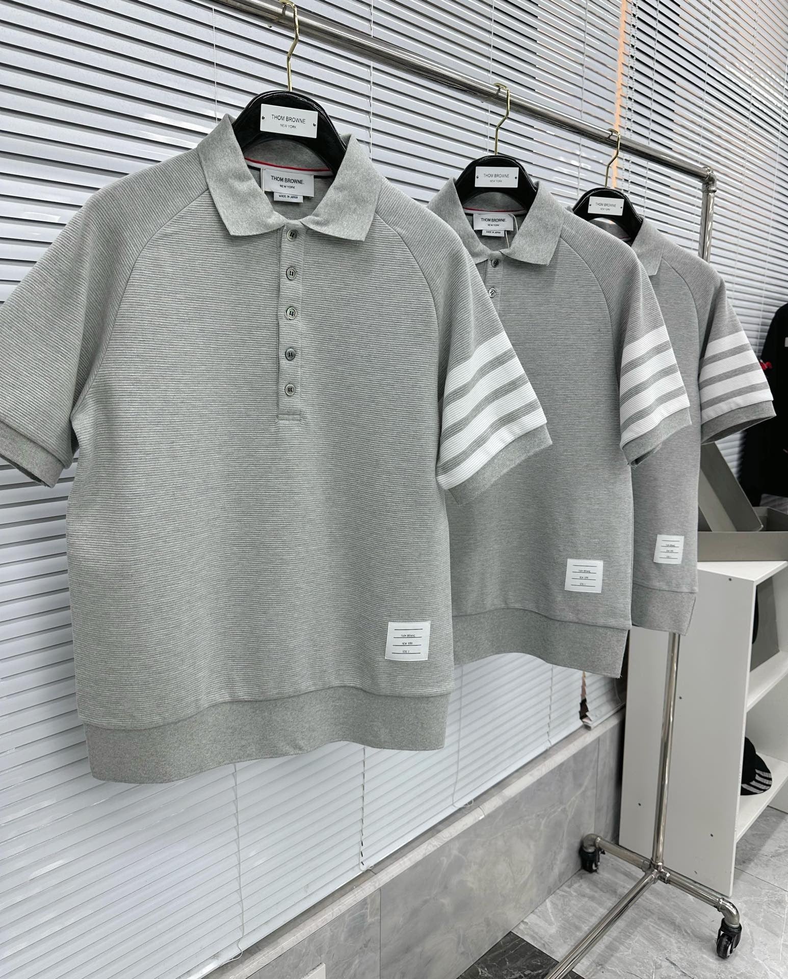 Dark Blue and Grey Shirt - FashionHype.xyz