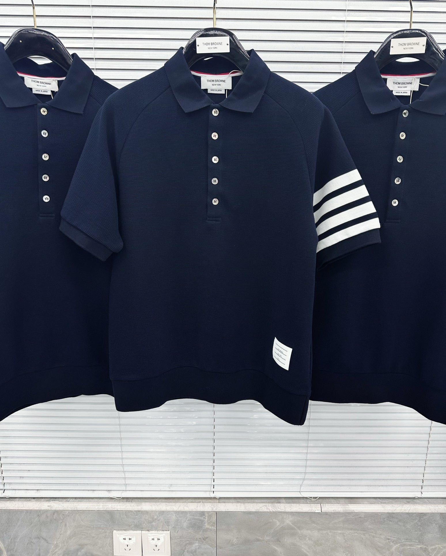 Dark Blue and Grey Shirt - FashionHype.xyz