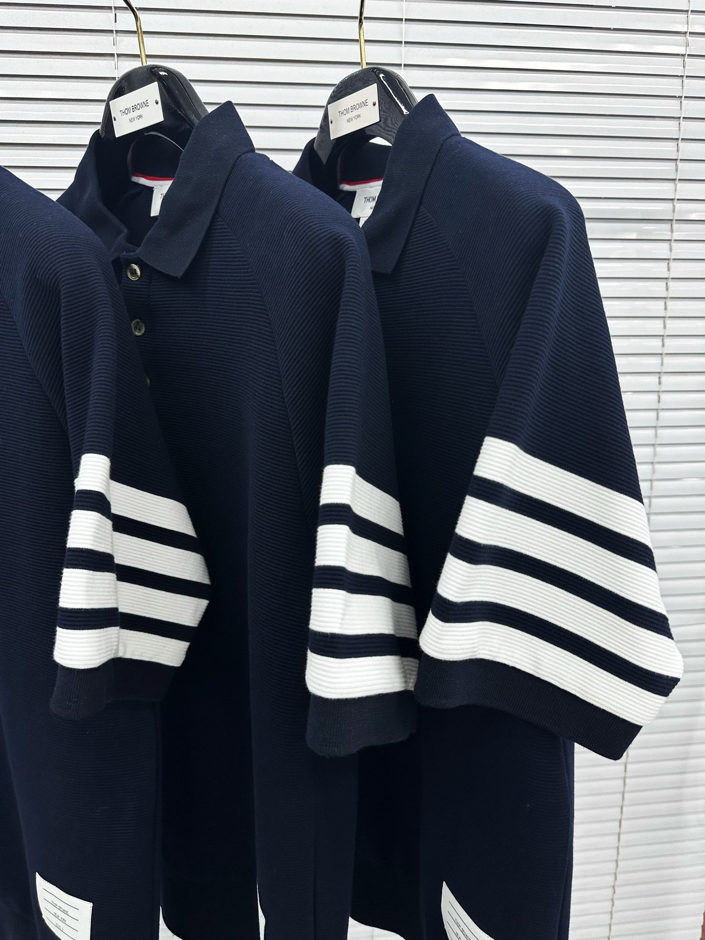 Dark Blue and Grey Shirt - FashionHype.xyz