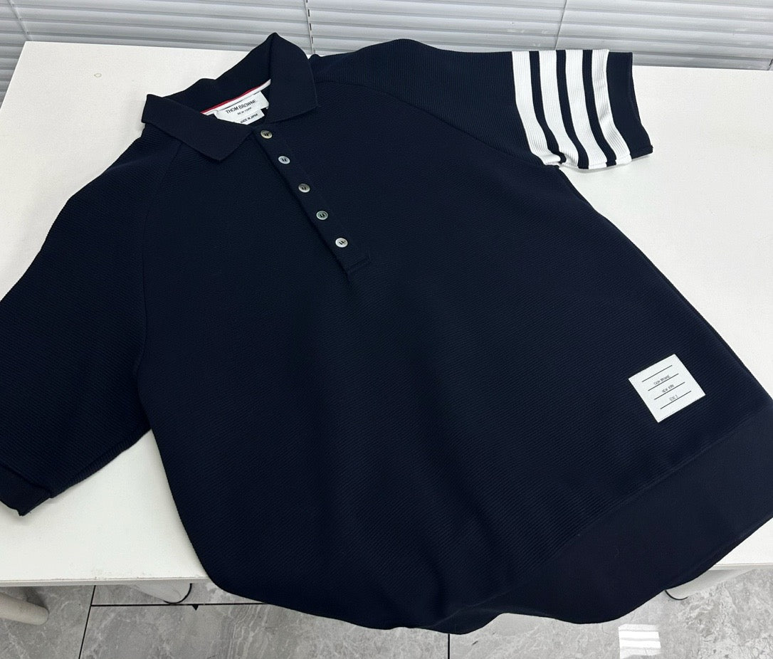 Dark Blue and Grey Shirt - FashionHype.xyz
