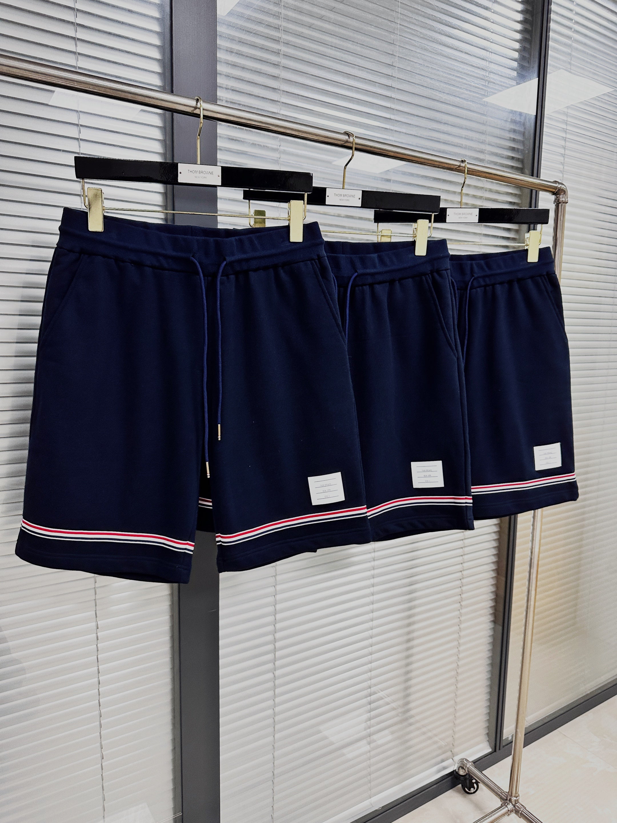 Dark Blue and Grey Short - FashionHype.xyz