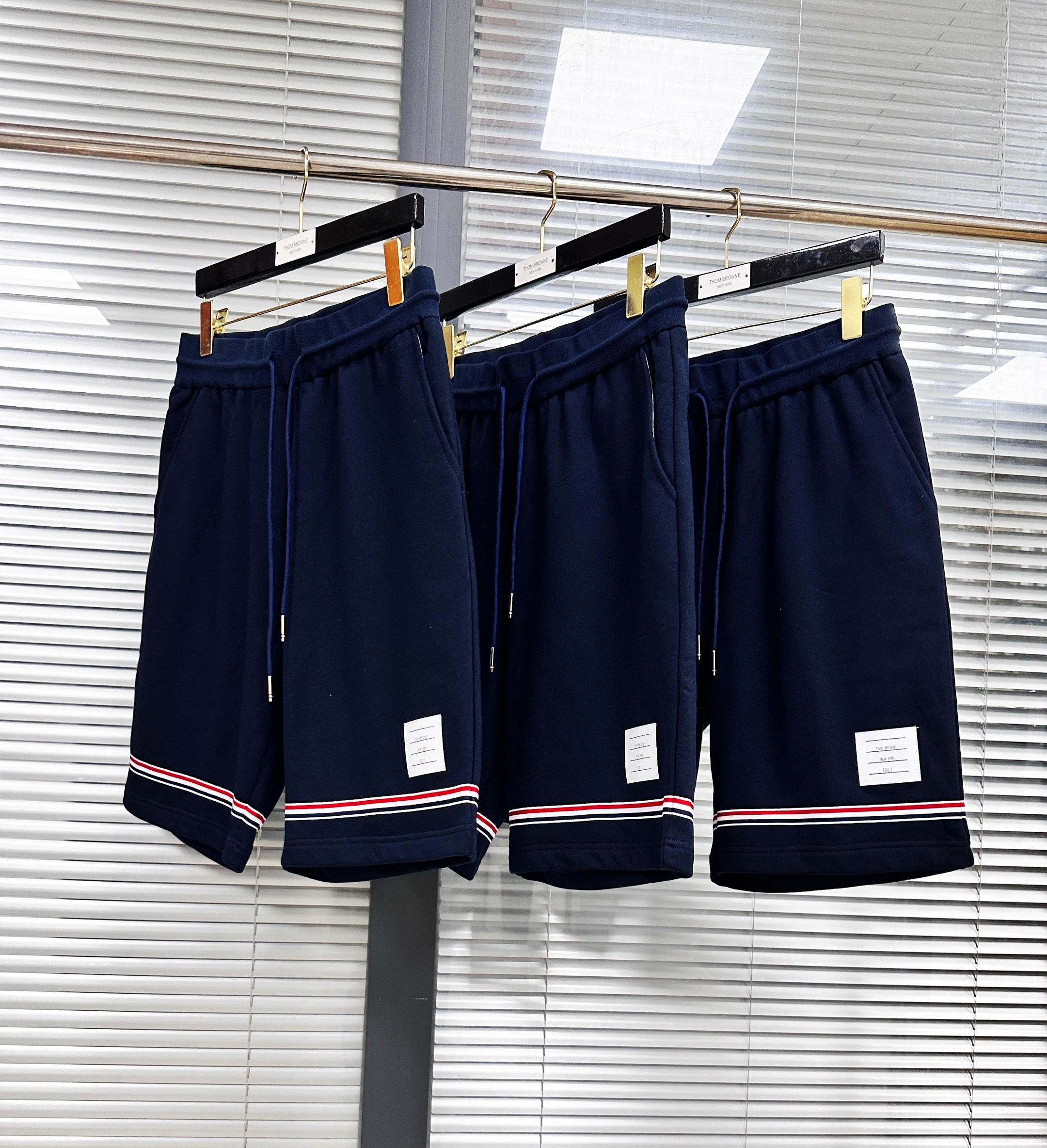 Dark Blue and Grey Short - FashionHype.xyz