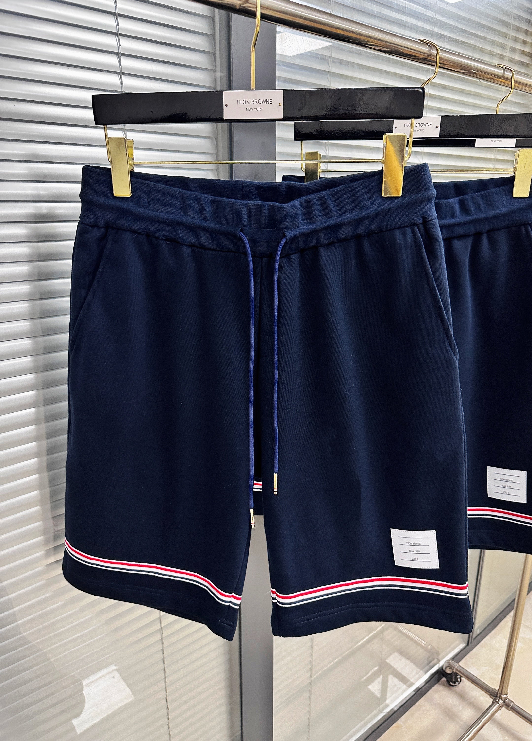 Dark Blue and Grey Short - FashionHype.xyz