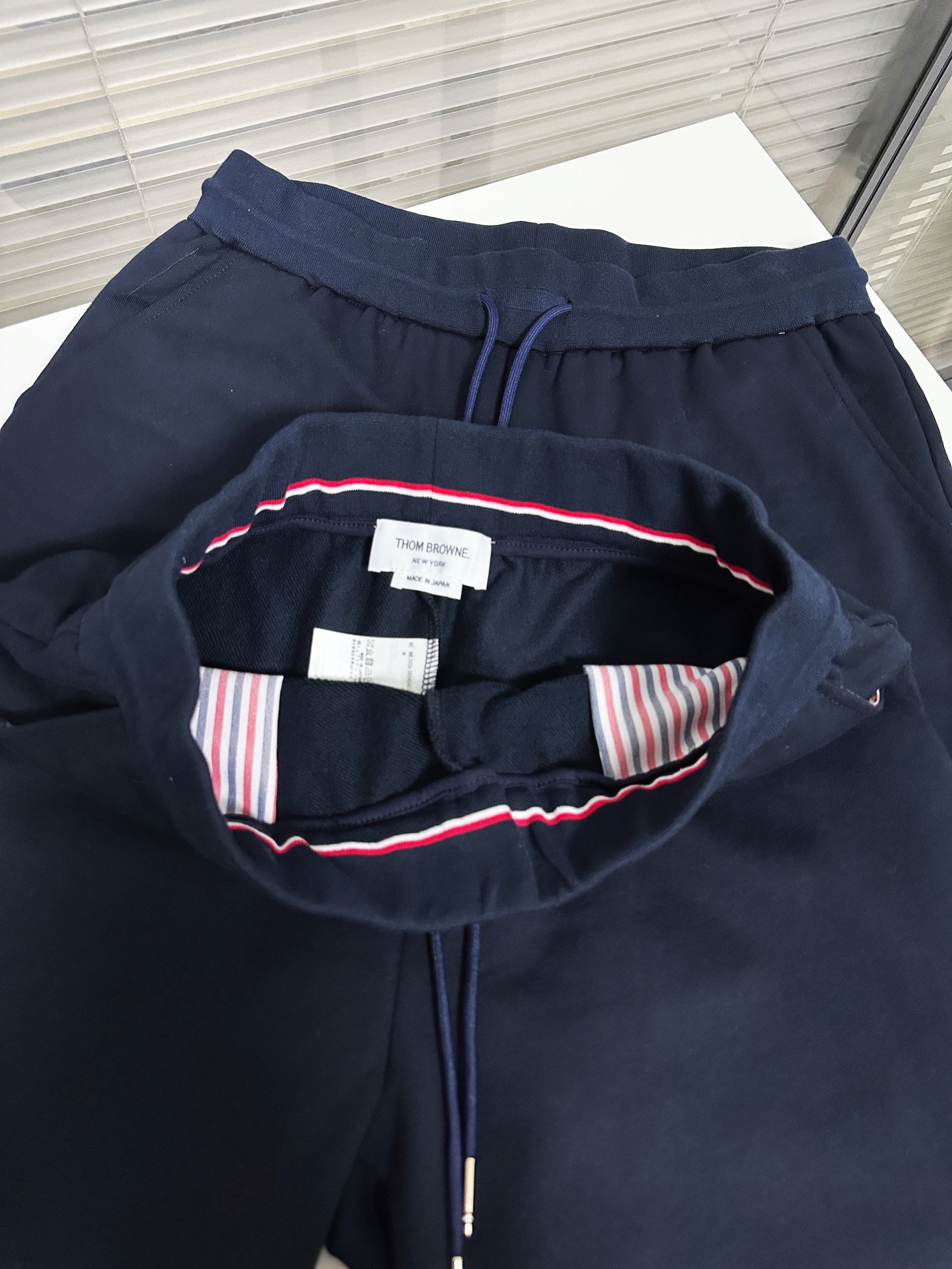 Dark Blue and Grey Short - FashionHype.xyz