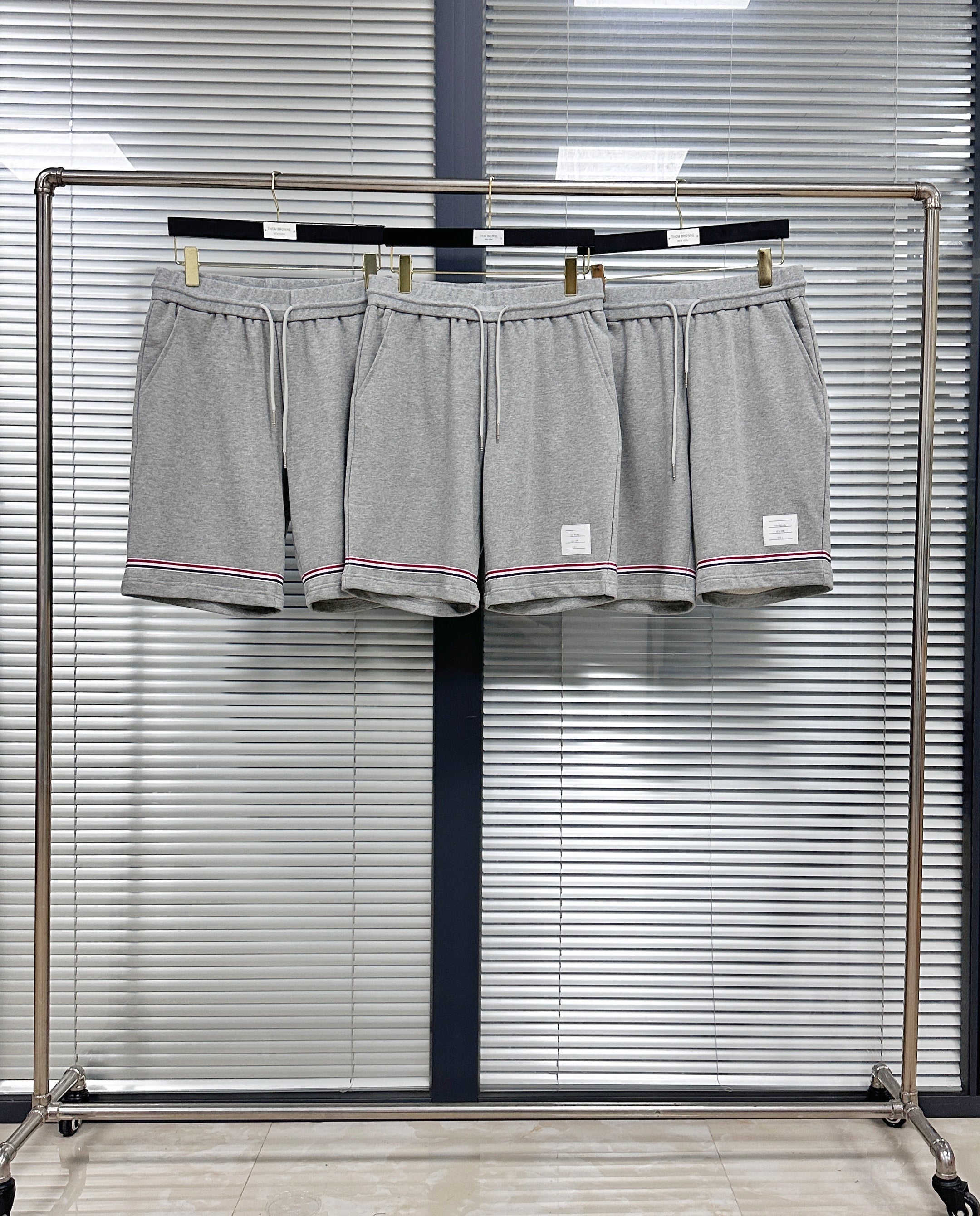Dark Blue and Grey Short - FashionHype.xyz