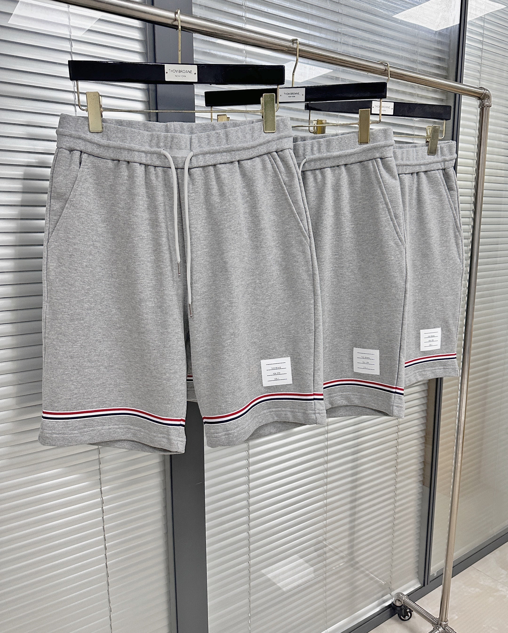Dark Blue and Grey Short - FashionHype.xyz