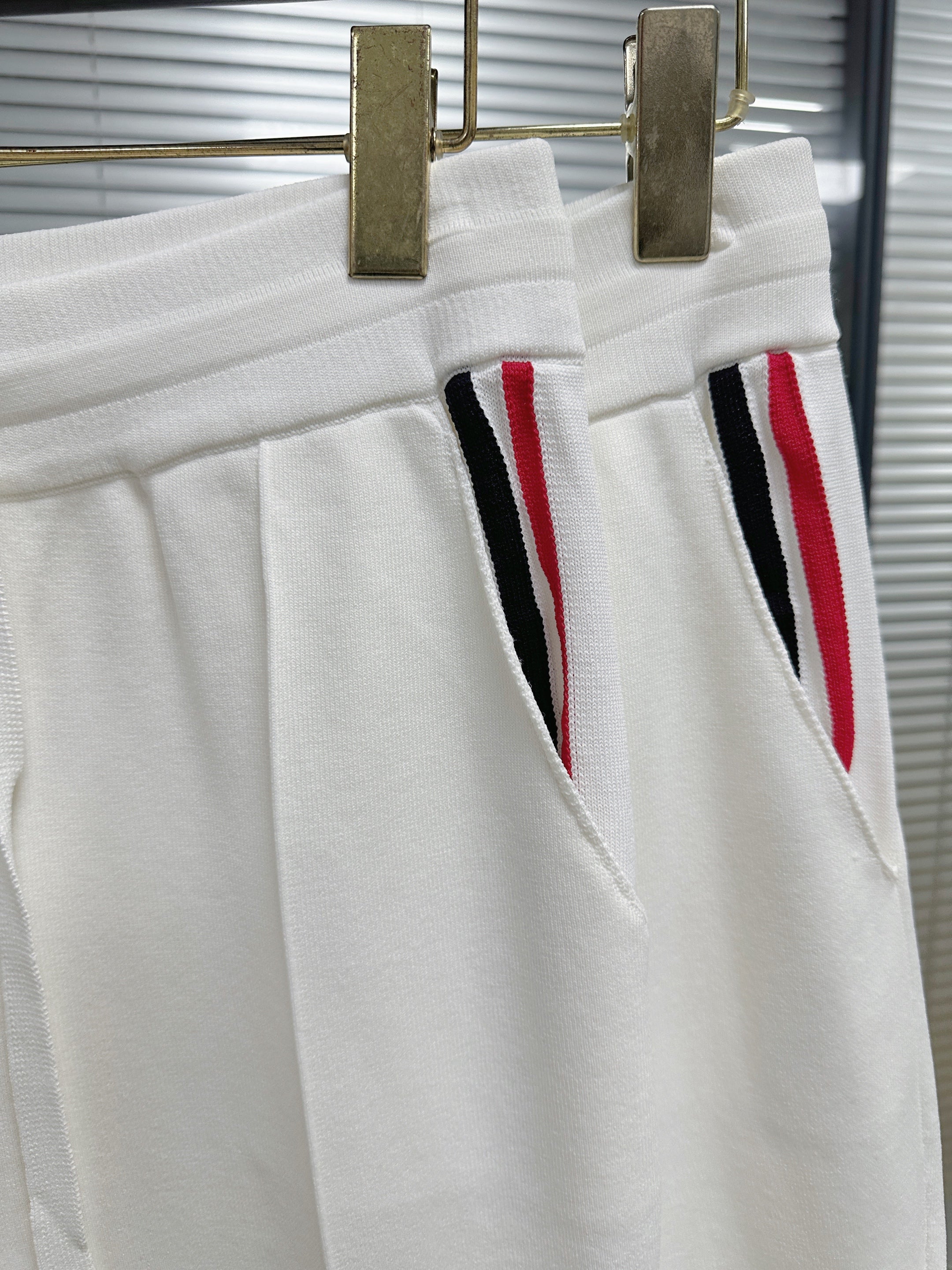 White and Dark Blue Short - FashionHype.xyz