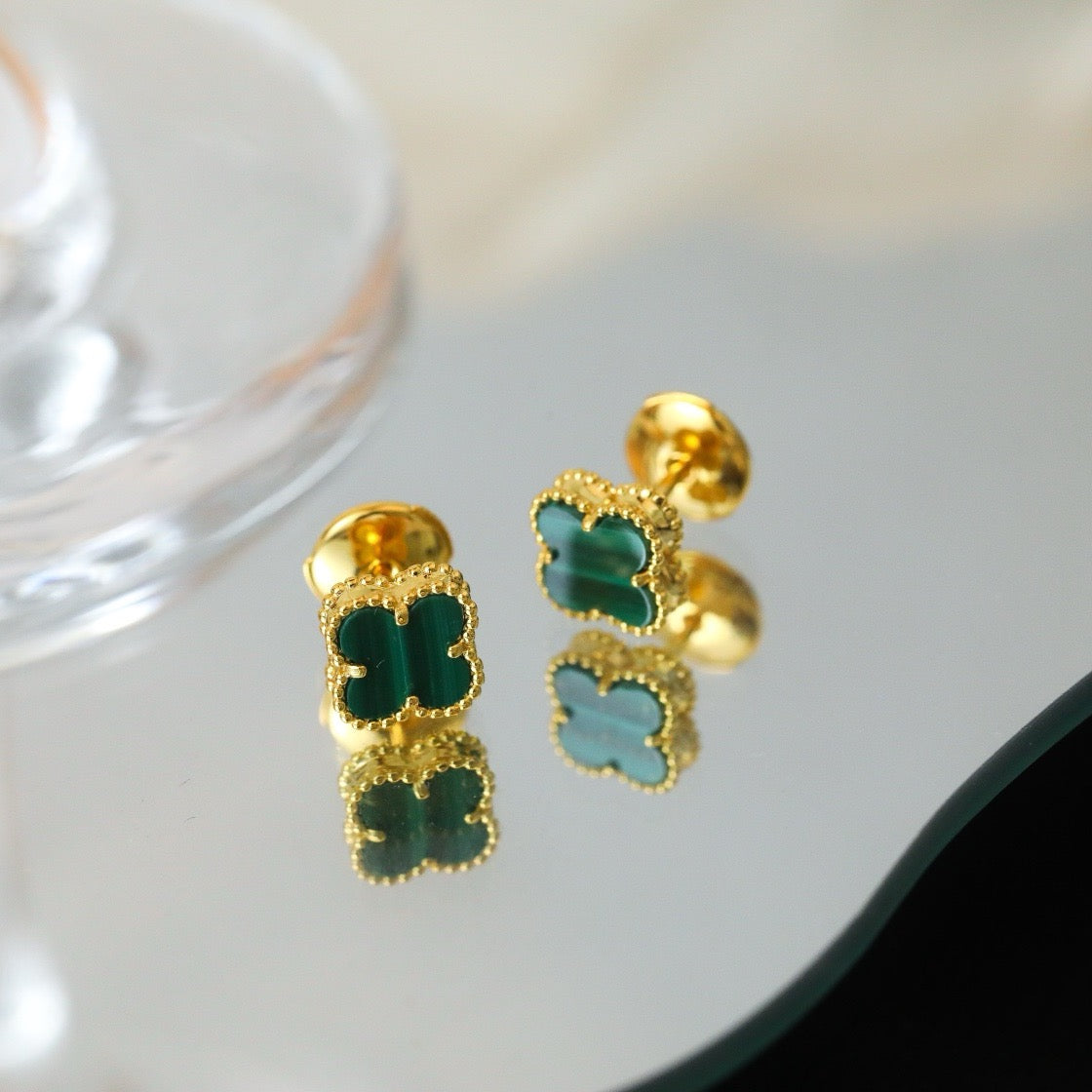 Green and Red Earring - FashionHype.xyz