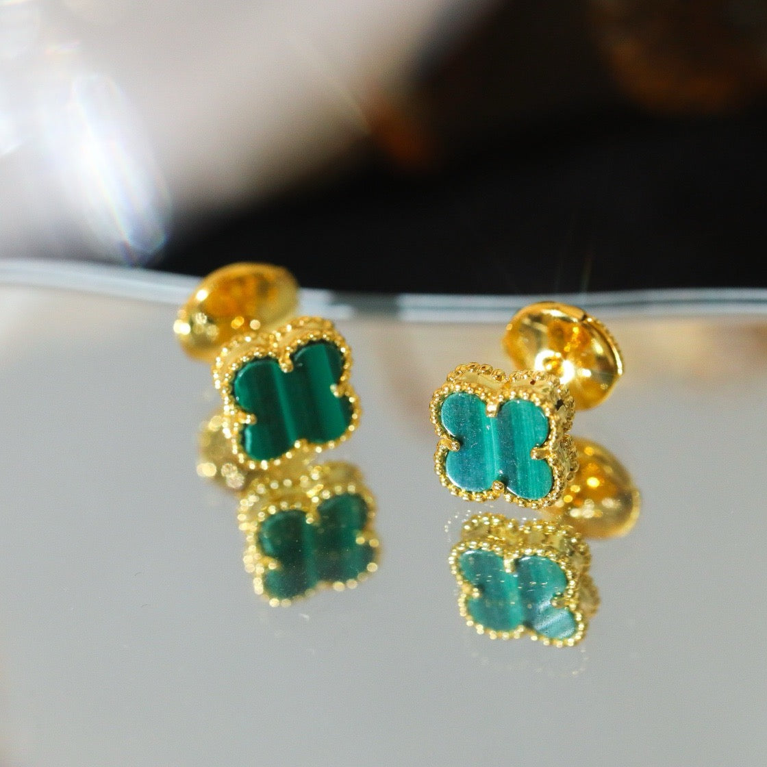 Green and Red Earring - FashionHype.xyz