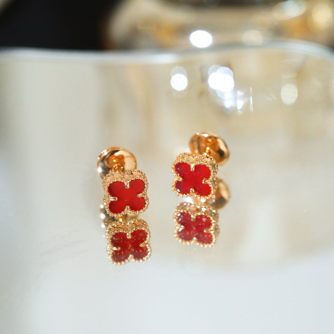 Green and Red Earring - FashionHype.xyz