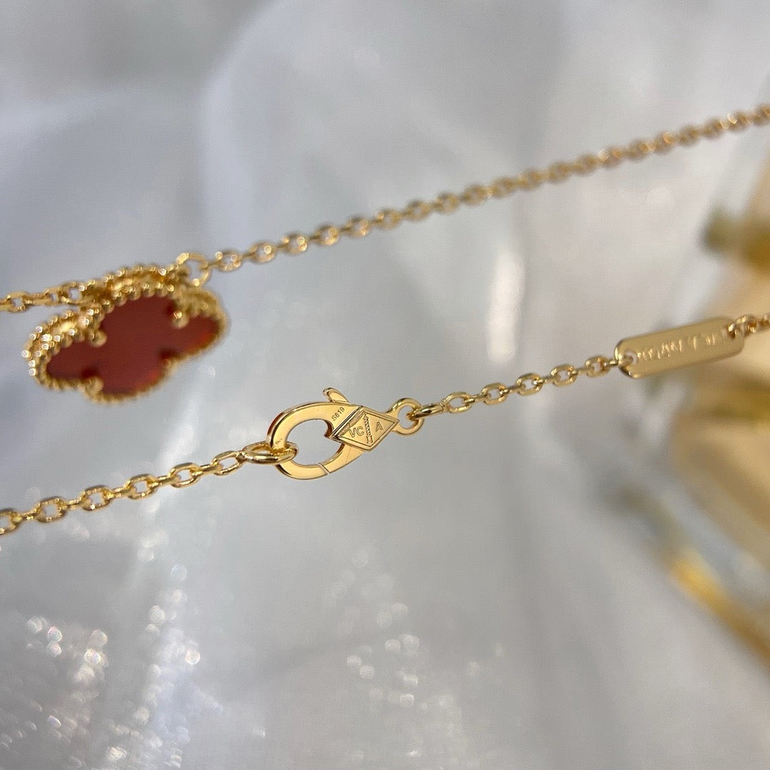 Red Gold Necklace