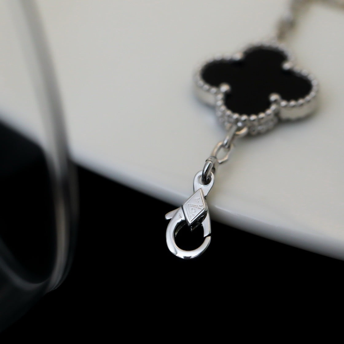 Black Silver Necklace