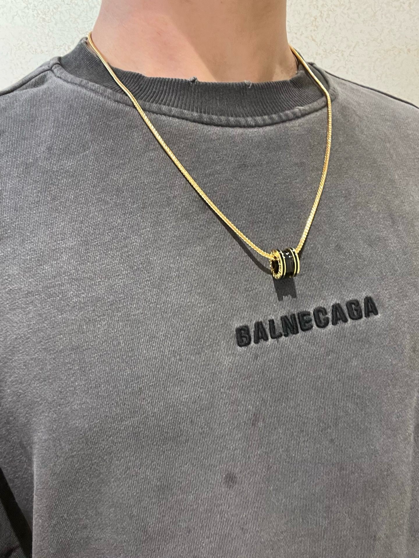 Gold Black Necklace - FashionHype.xyz