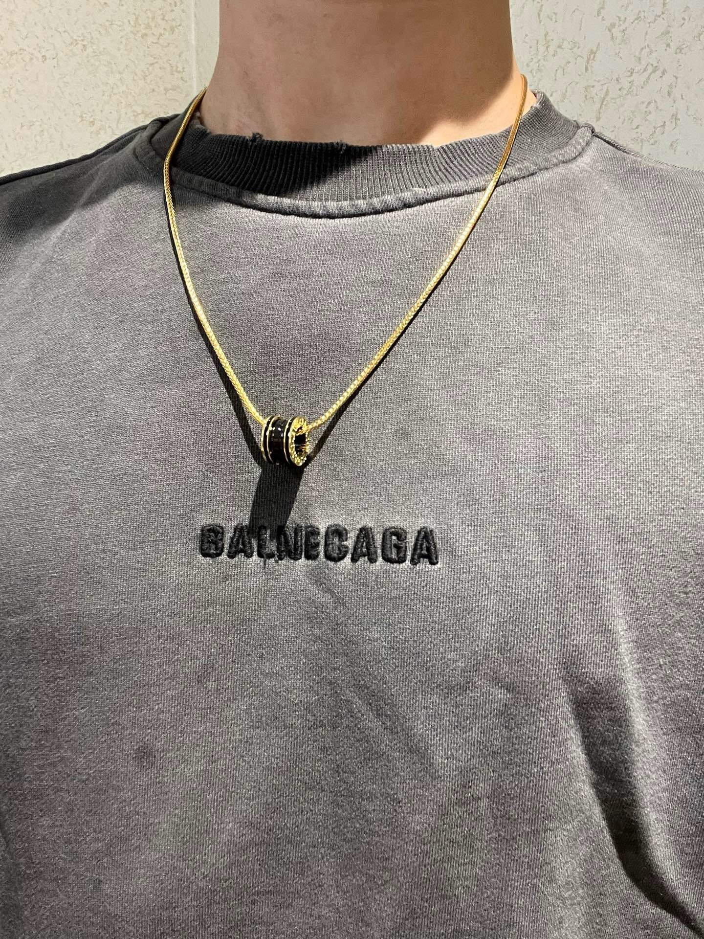 Gold Black Necklace - FashionHype.xyz
