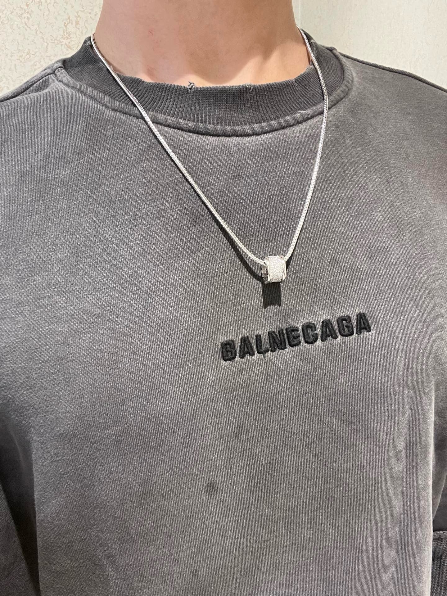 Silberne Kette
