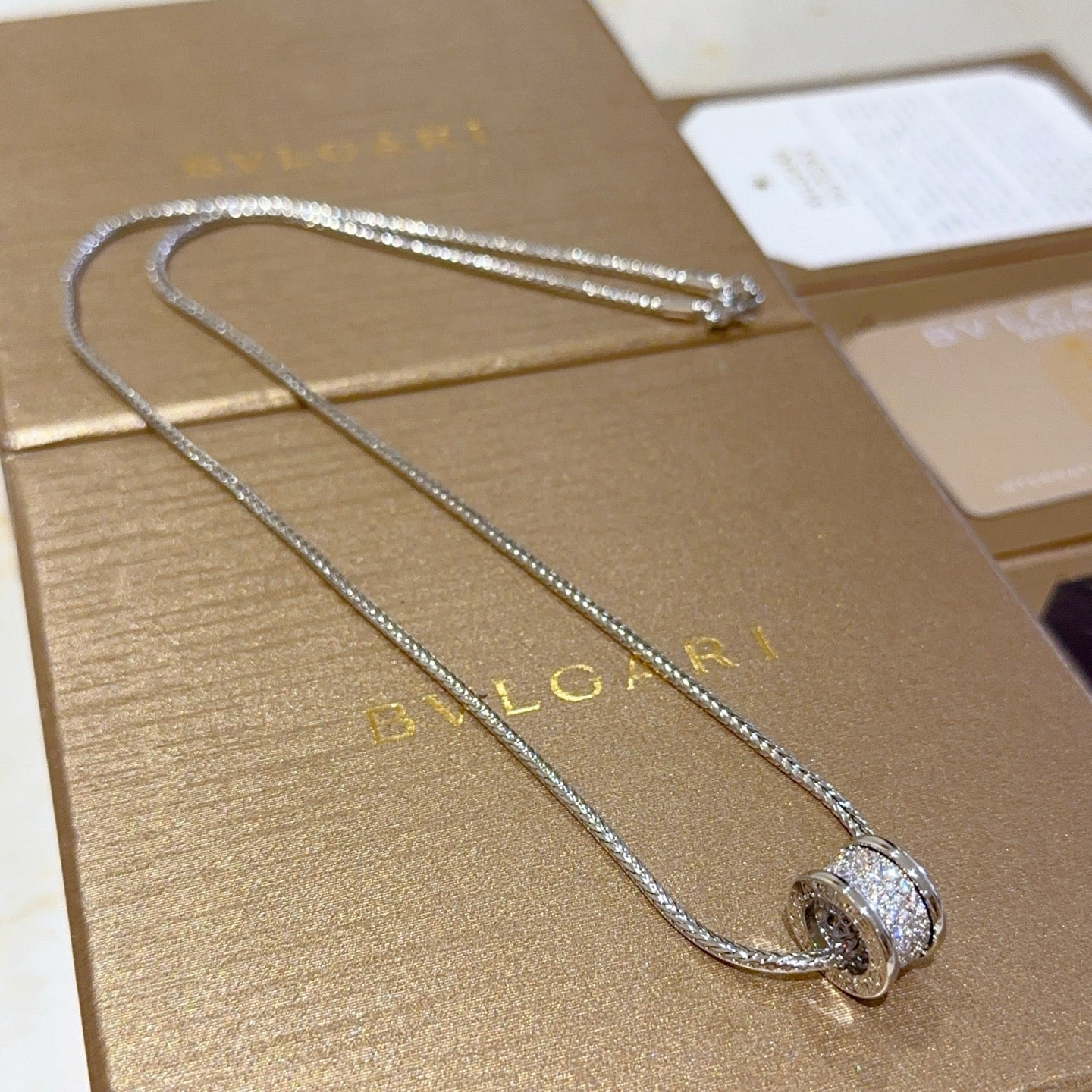 Silberne Kette