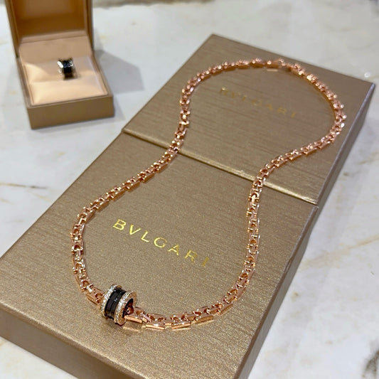Golden Black Necklace