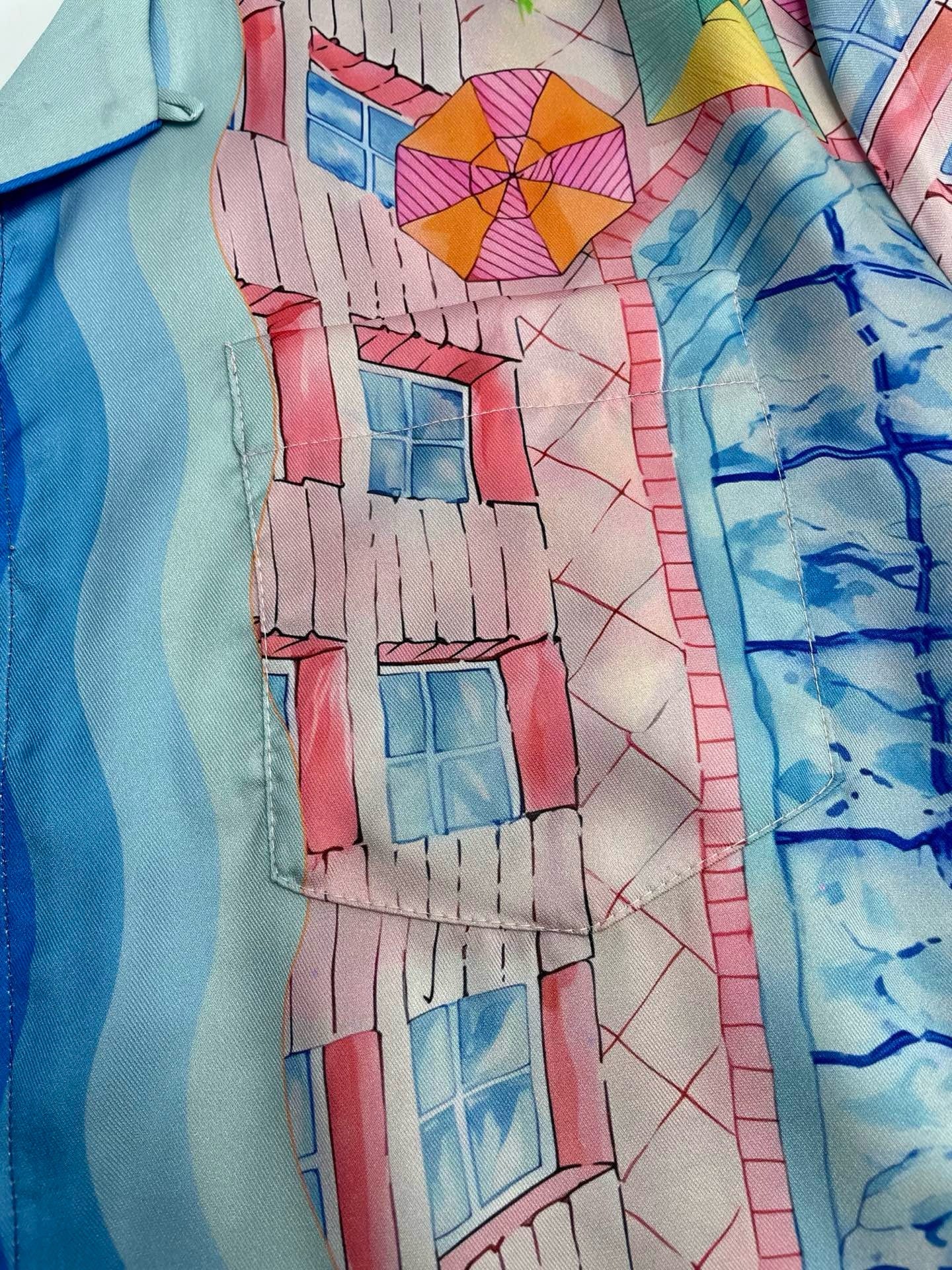 Mehrfarbiges T-Shirt