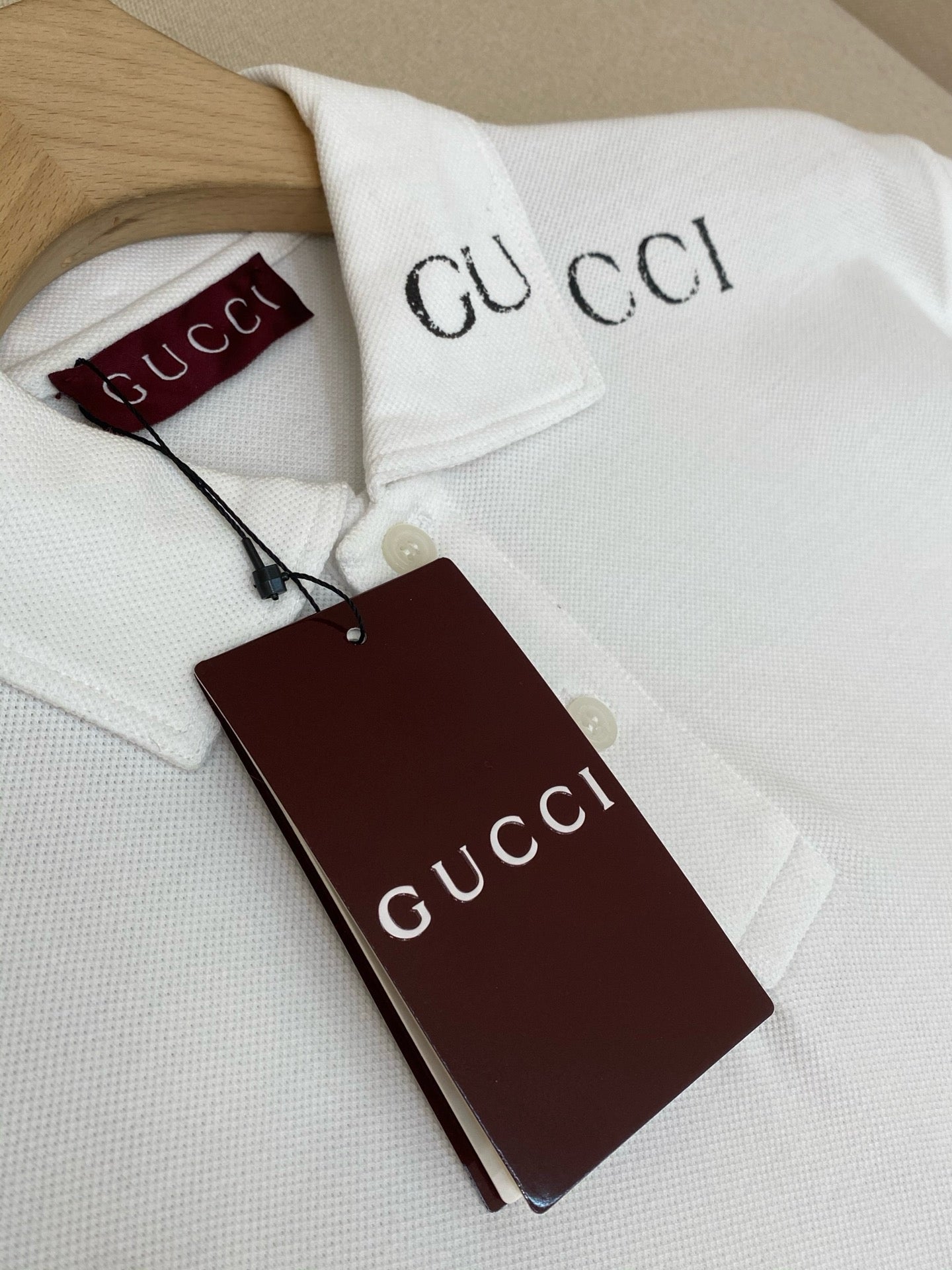 White and Reddish T-Shirt - FashionHype.xyz
