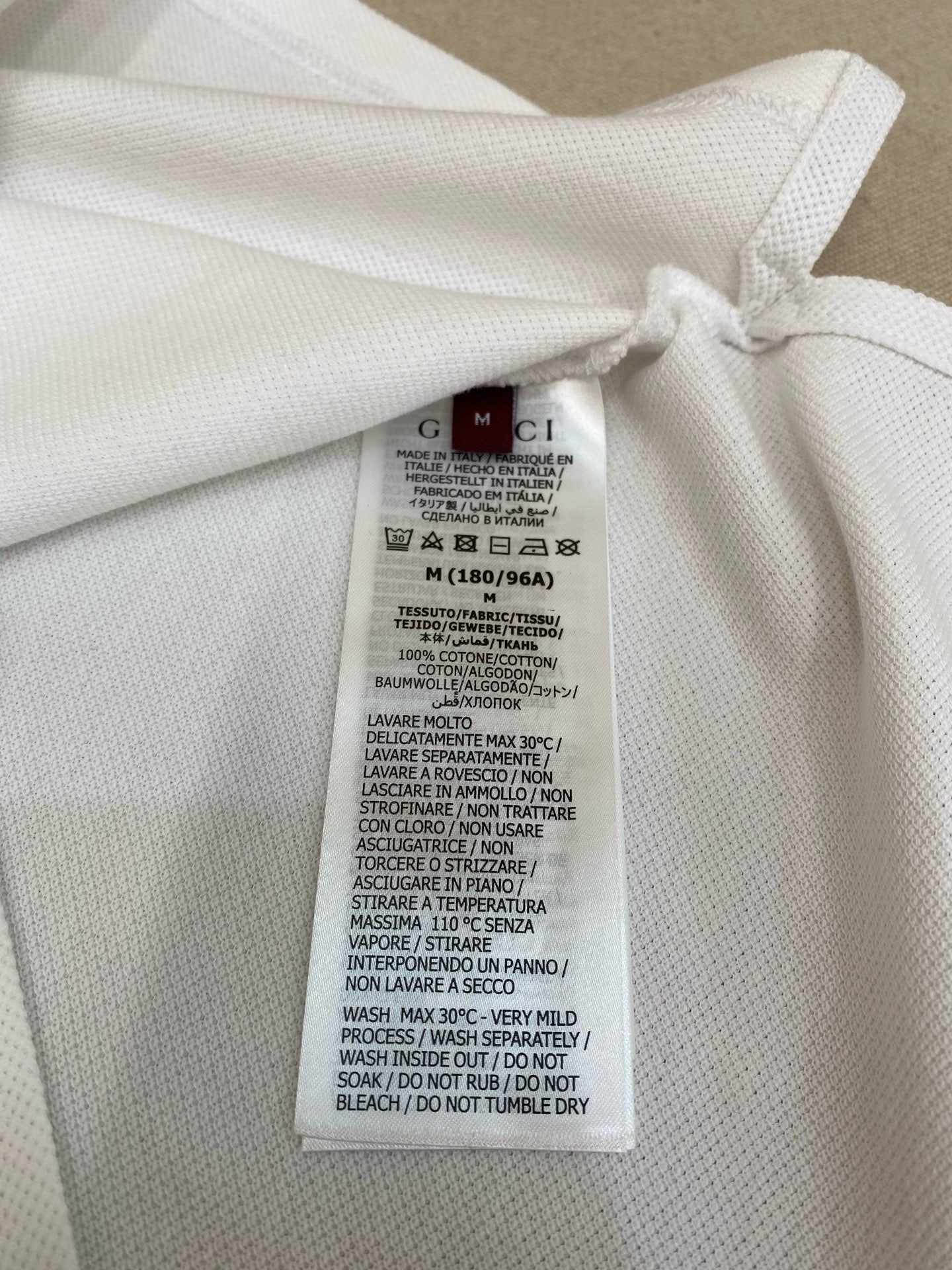 White and Reddish T-Shirt