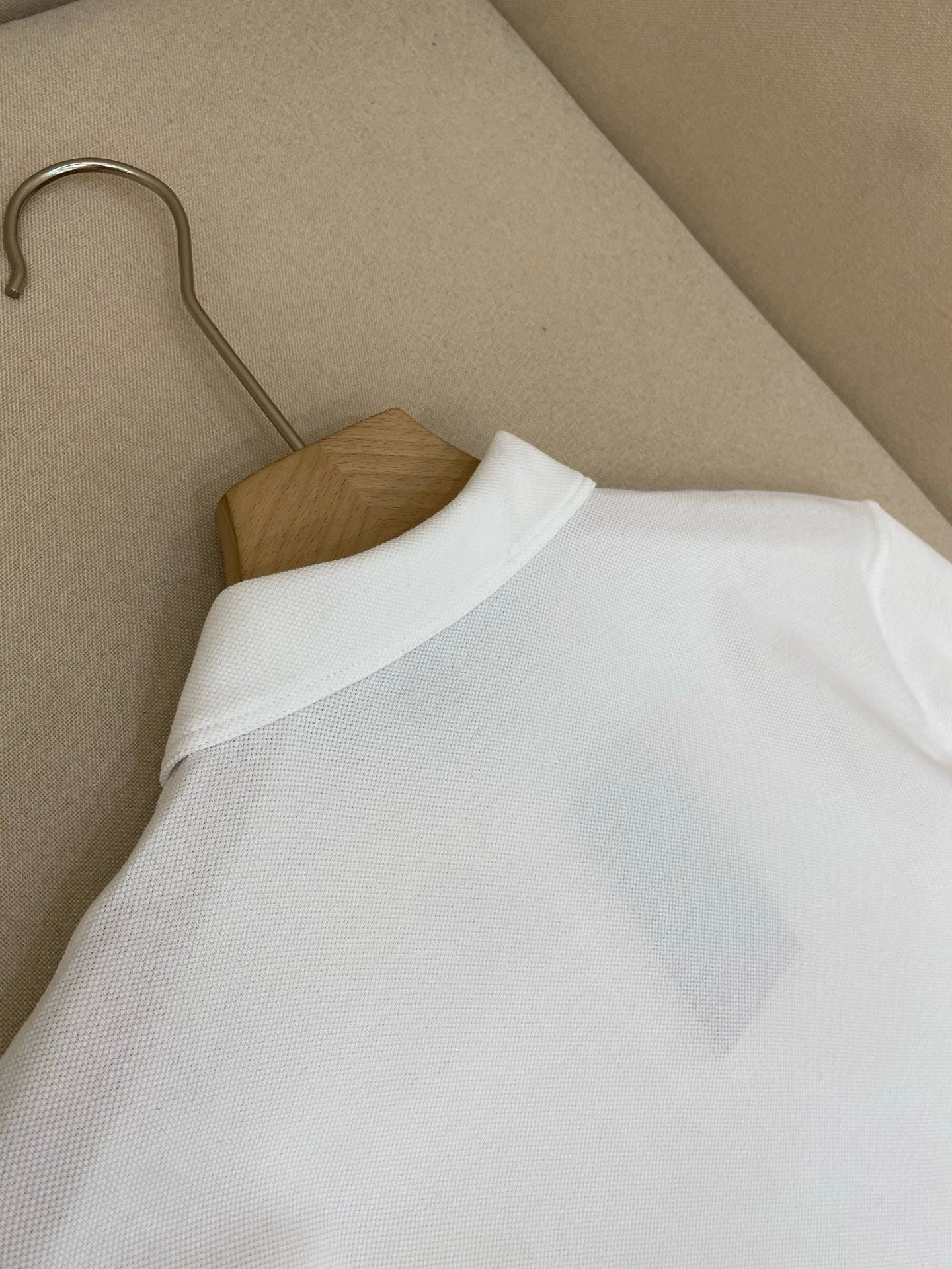 White and Reddish T-Shirt