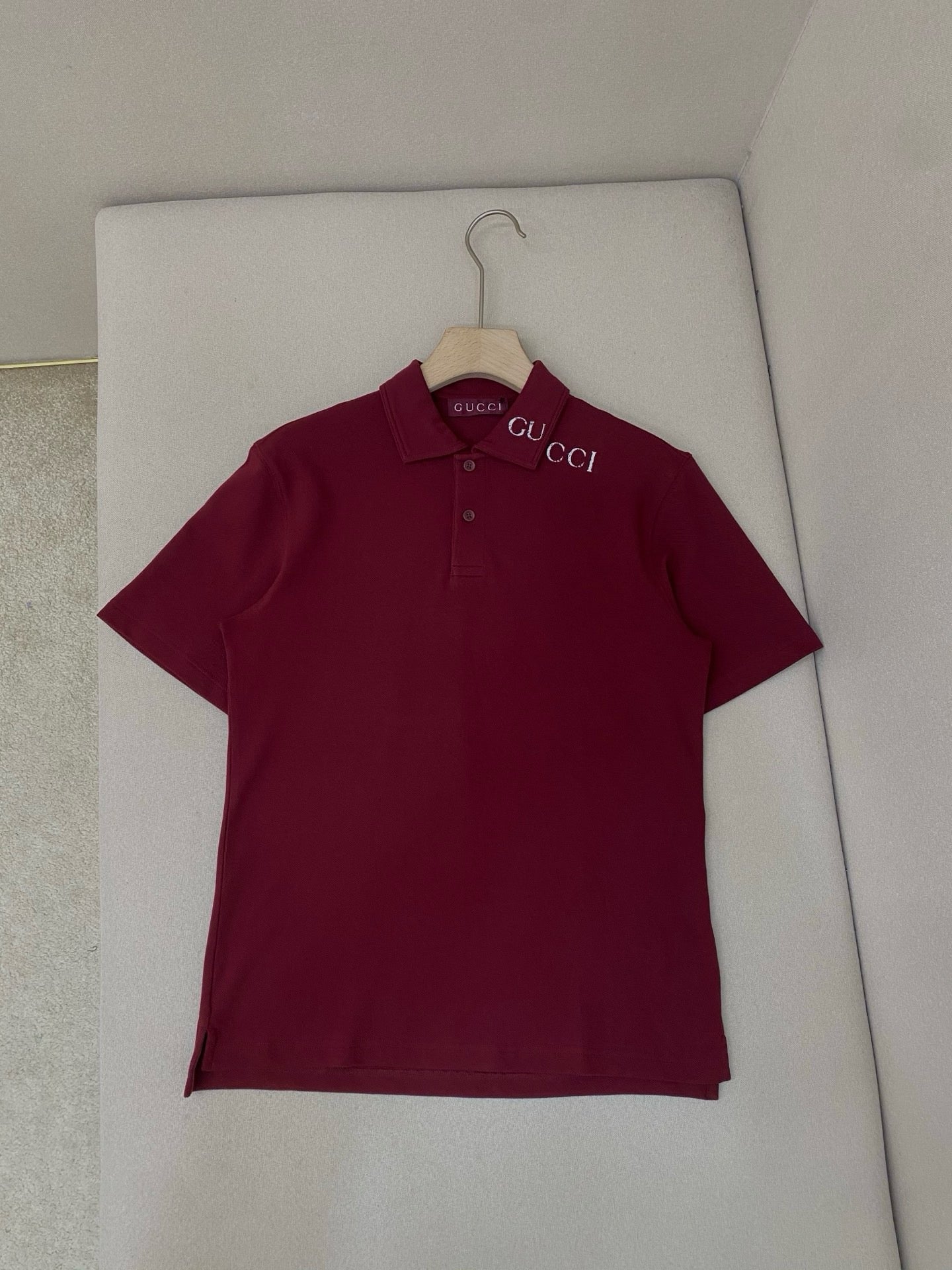 White and Reddish T-Shirt - FashionHype.xyz