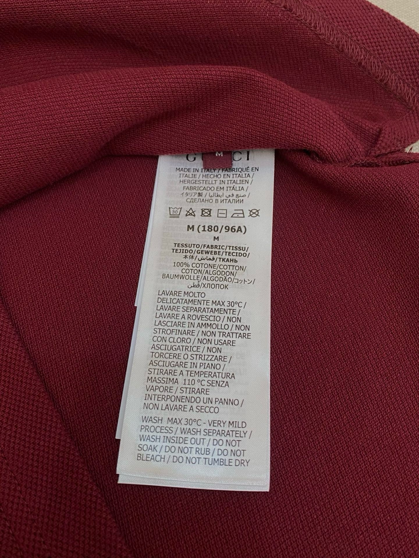 White and Reddish T-Shirt - FashionHype.xyz