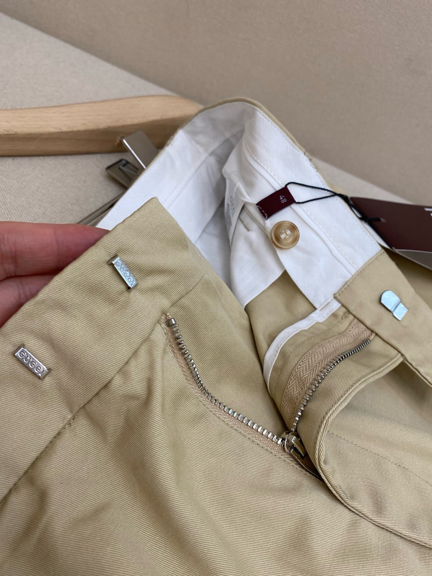 Dark Blue and Apricot Pant