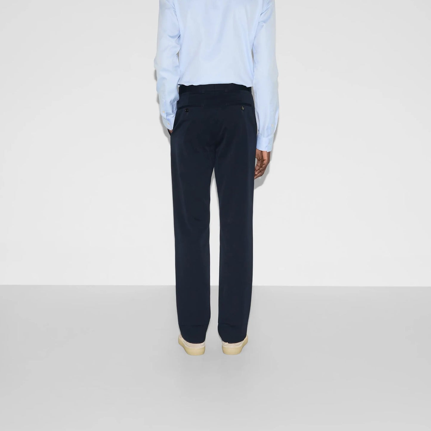 Dark Blue and Apricot Pant