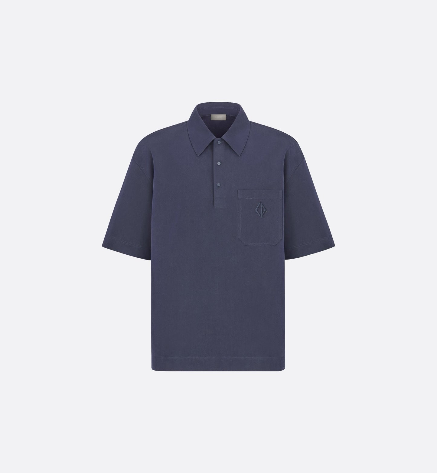 Dark Blue and White Polo