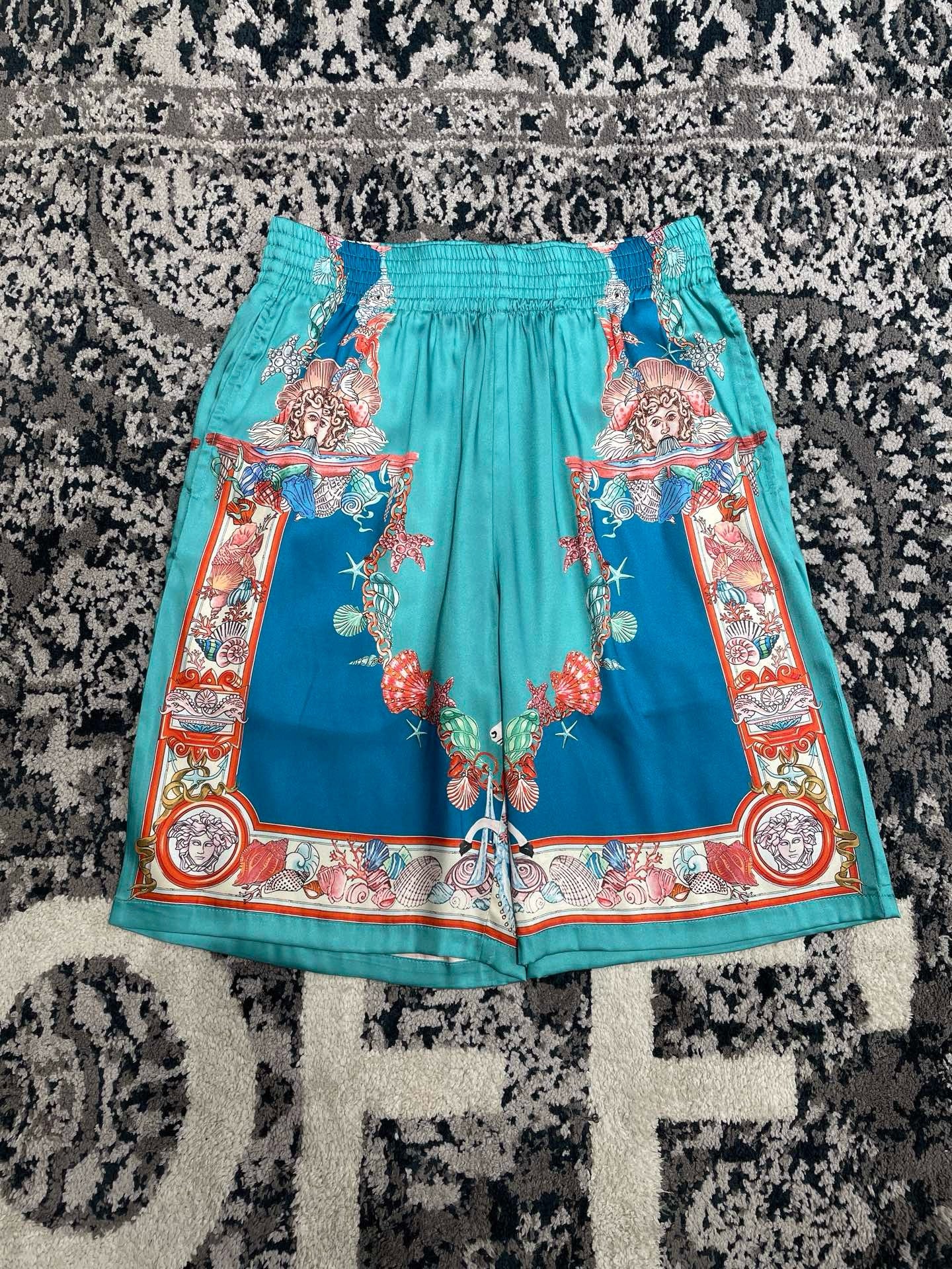 Multi-Colors Shirt and Short Set - FashionHype.xyz