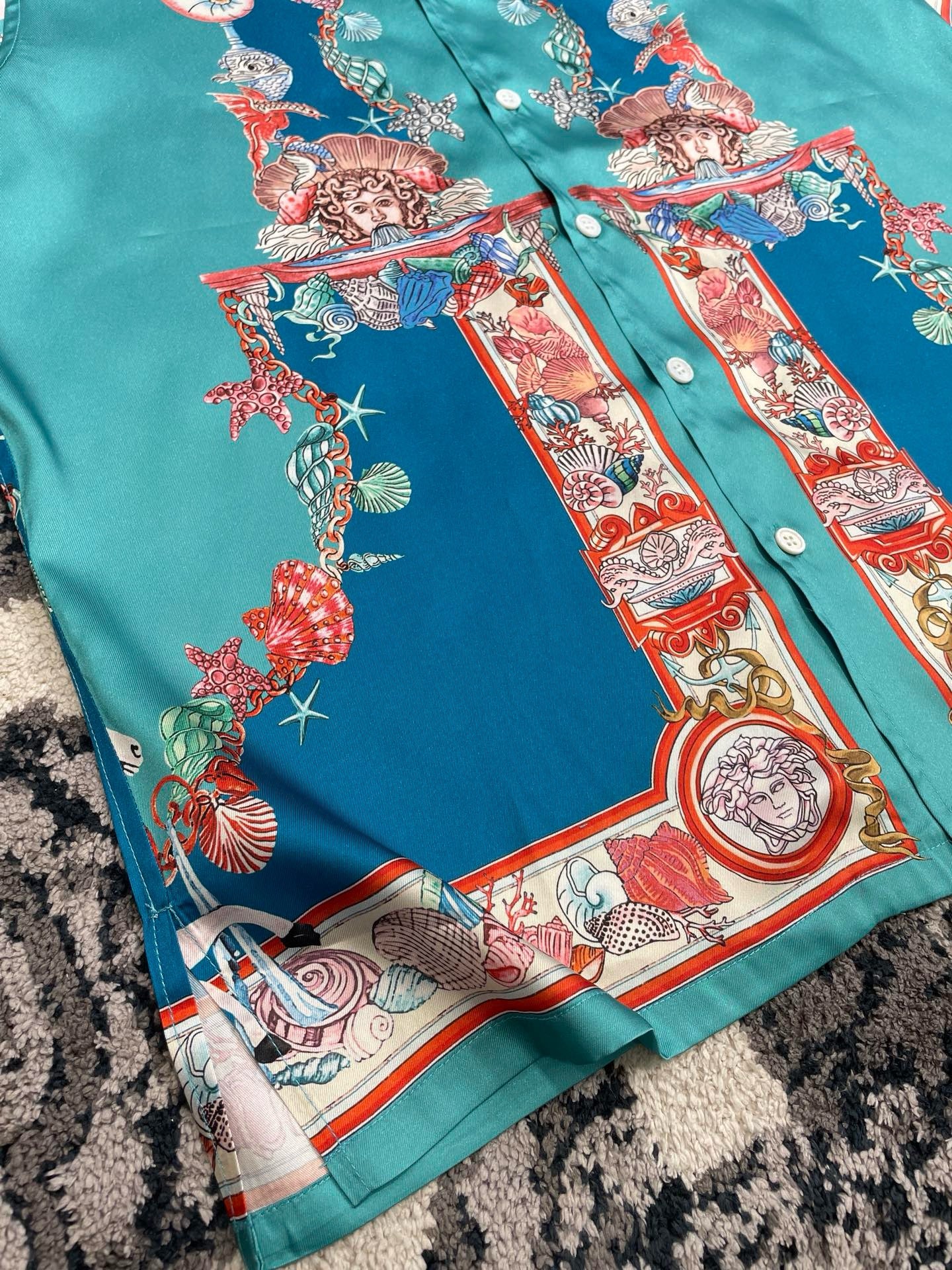 Multi-Colors Shirt and Short Set - FashionHype.xyz