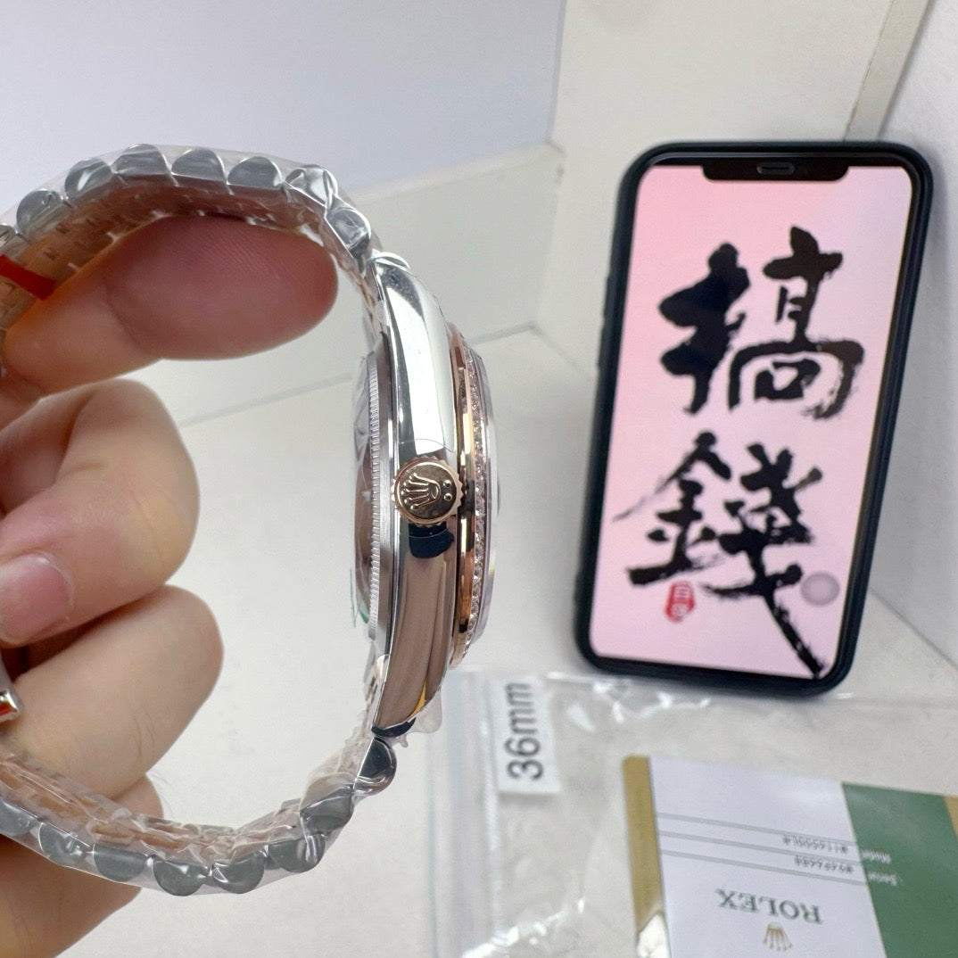 Silver Gold Watch