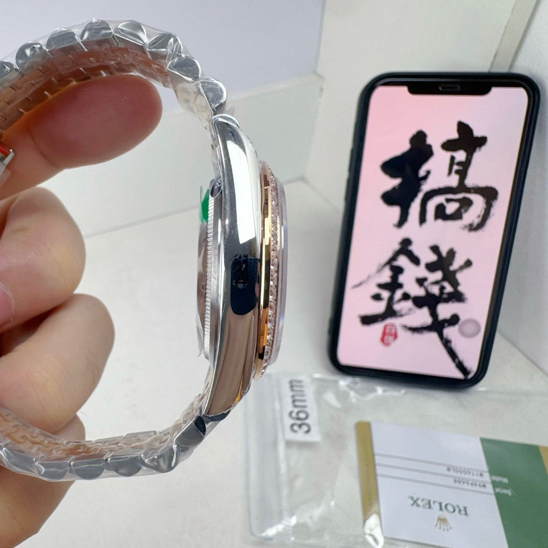 Silver Gold Watch