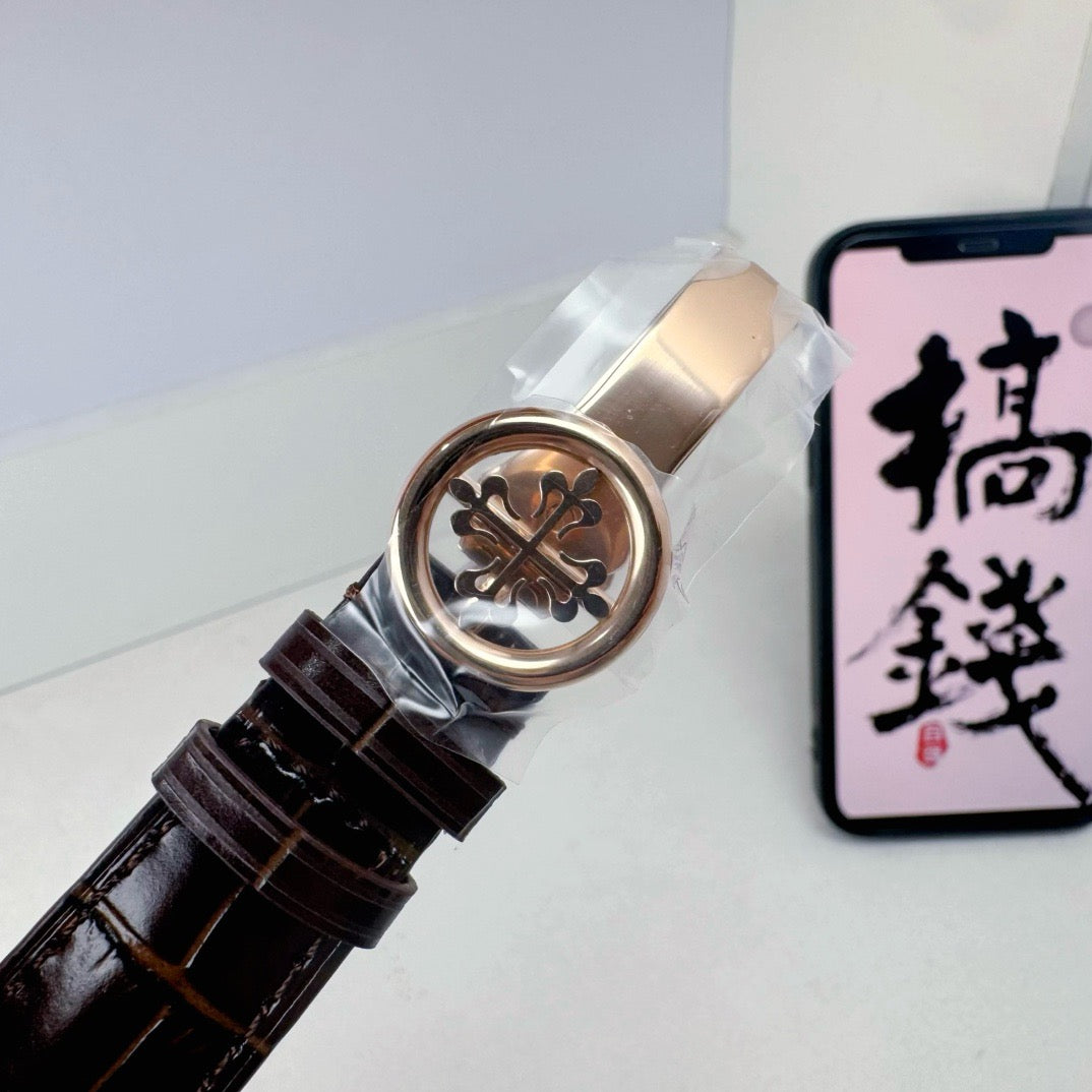 Brown Gold Watch