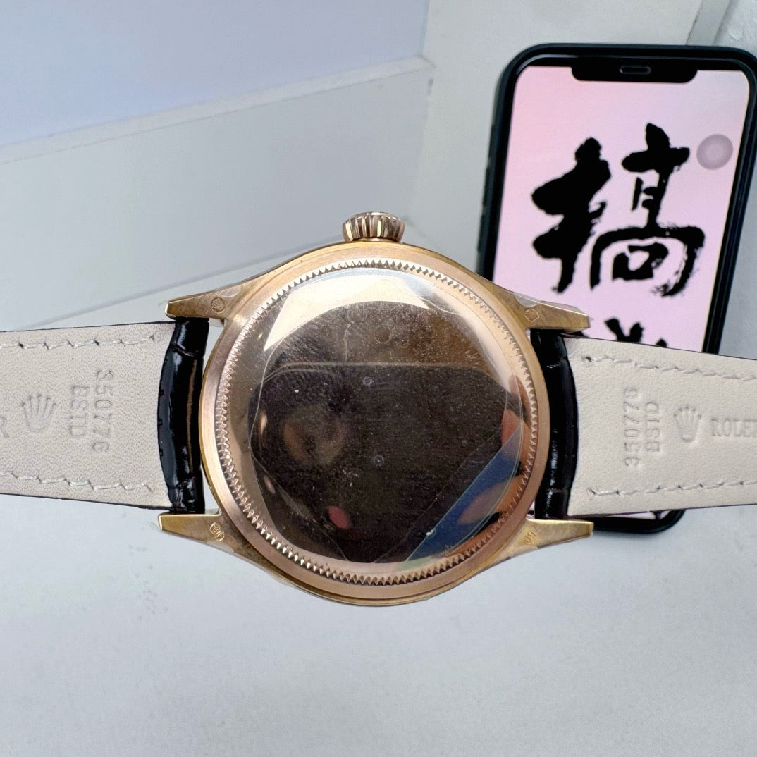 Black Gold Watch