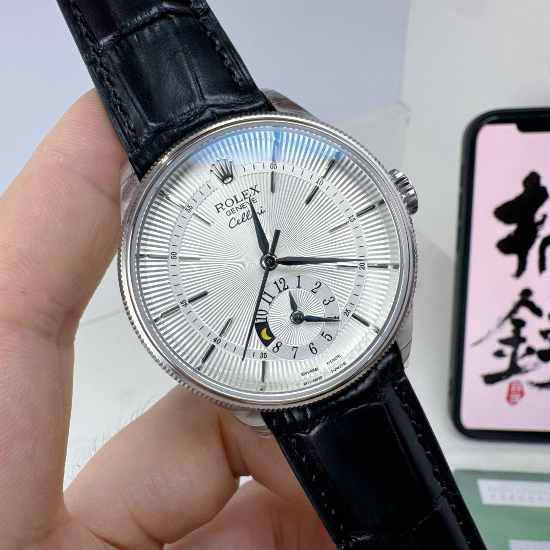 Silver Black Watch
