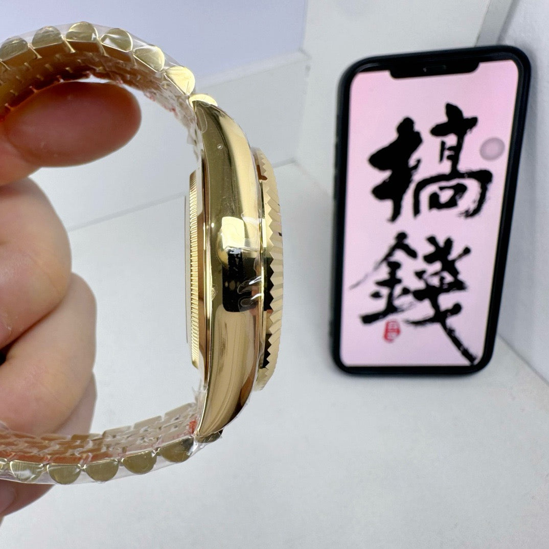 Golden Green Watch - FashionHype.xyz