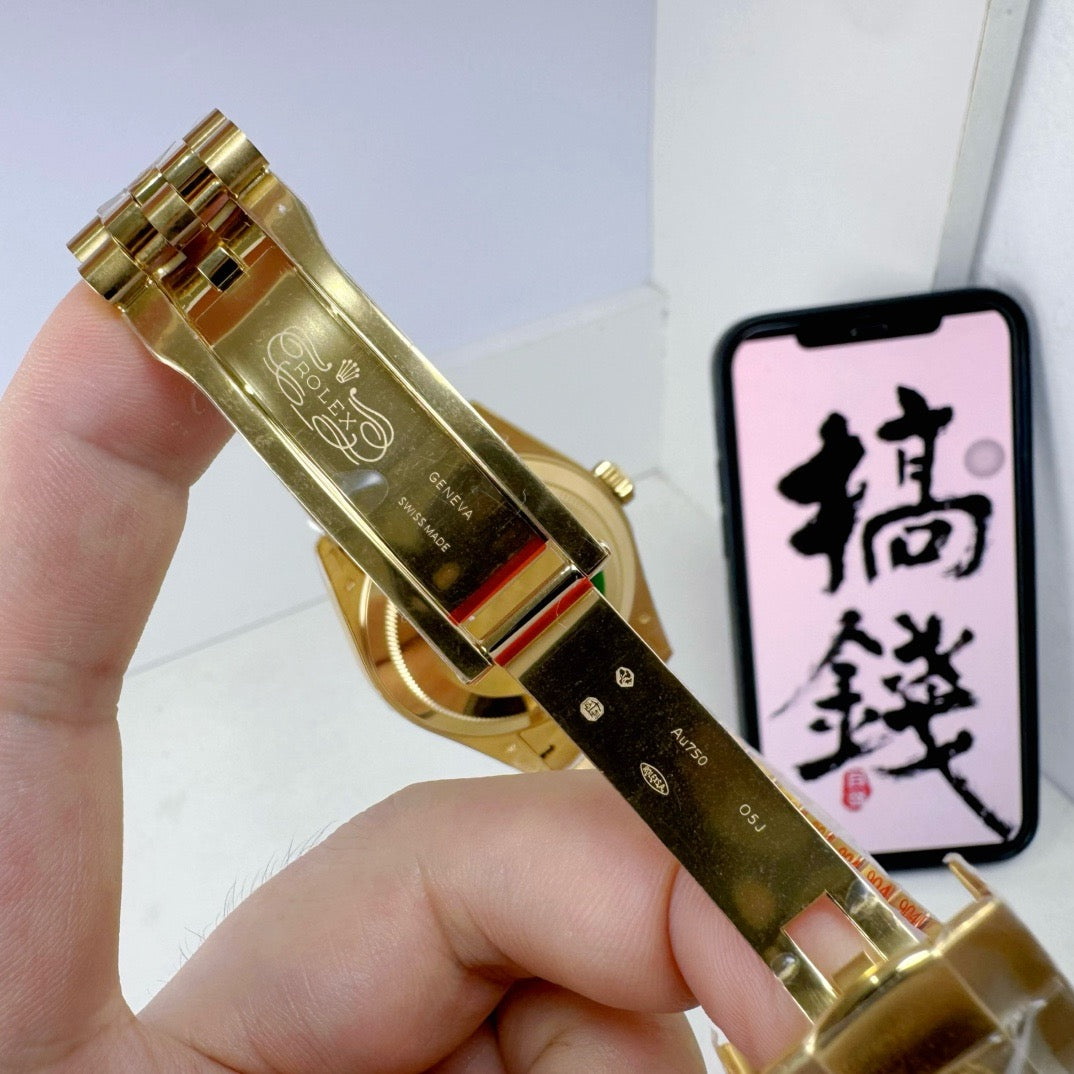 Golden Green Watch - FashionHype.xyz