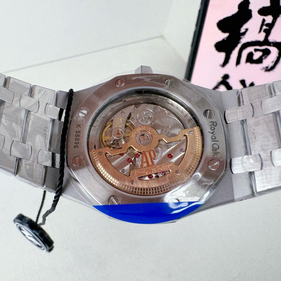 Silver Blue Watch